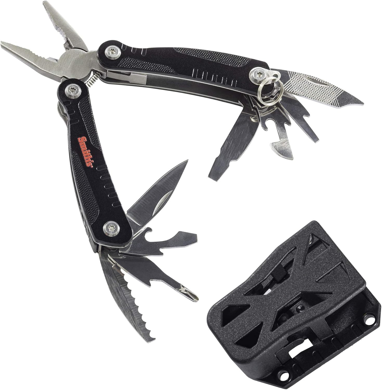 Smith’S 3-Inch 12-In-1 Multitool with Hard Case
