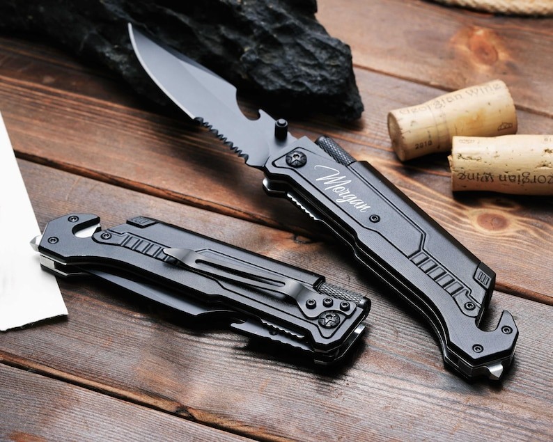 Gift for Him, Custom Pocket Knife, Multi Tool, Personalized Groomsmen Gifts