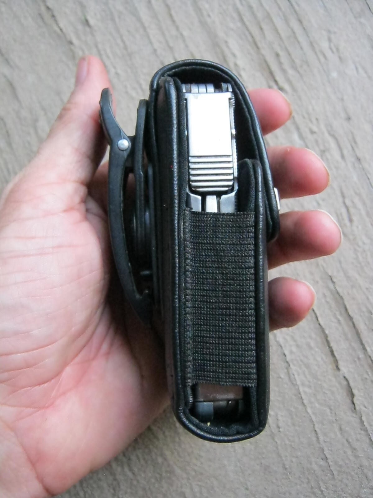 LEATHERMAN FUSE STAINLESS STEEL MULTITOOL ADVERTISING “METSO” W/BLACKBERRY POUCH