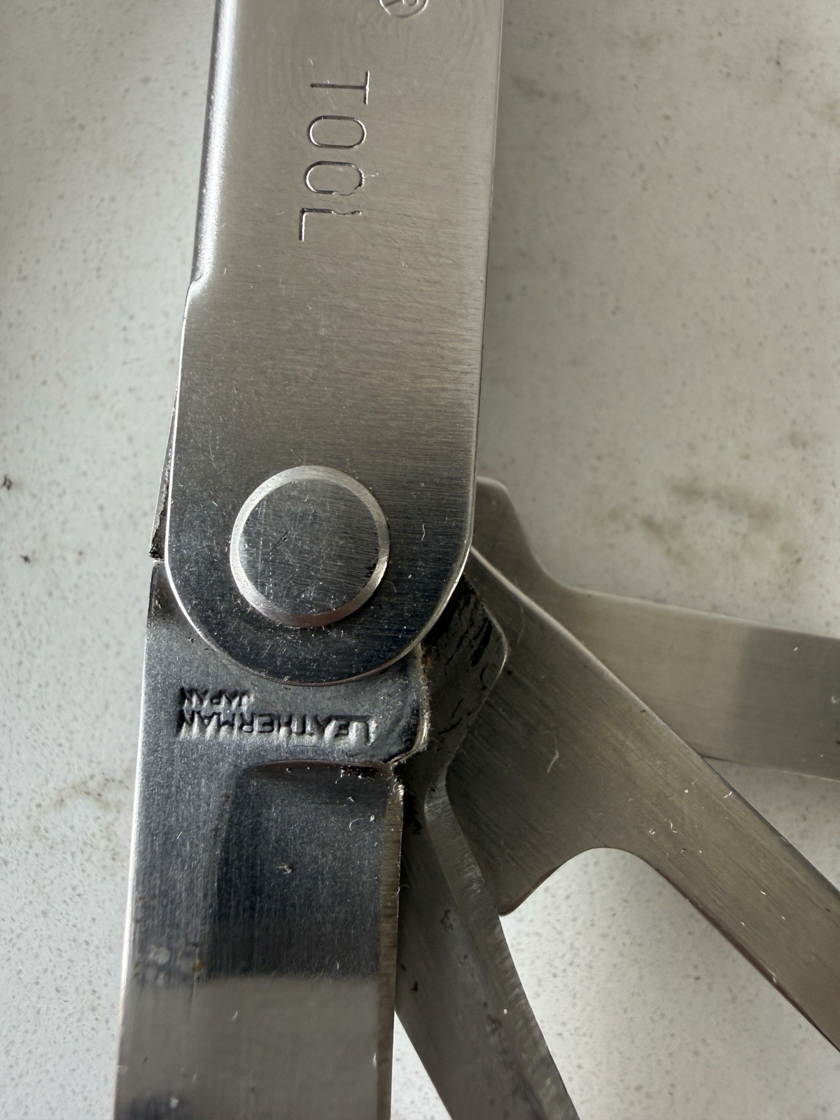 Leatherman Japan BIG LETTER PST Pocket Survival Tool Multitool Knife – NO Sheath
