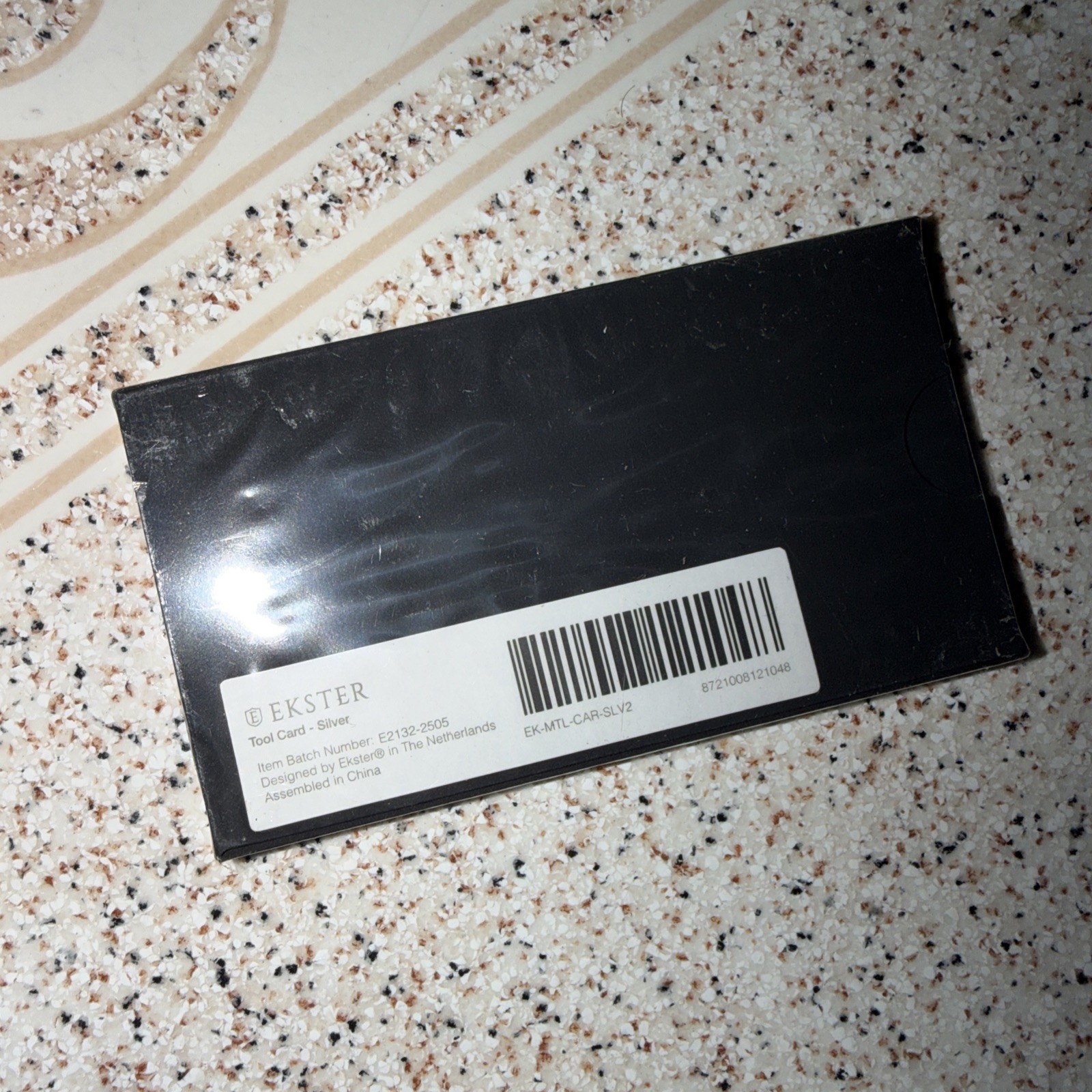 EKSTER WALLET TOOL CARD In Silver
