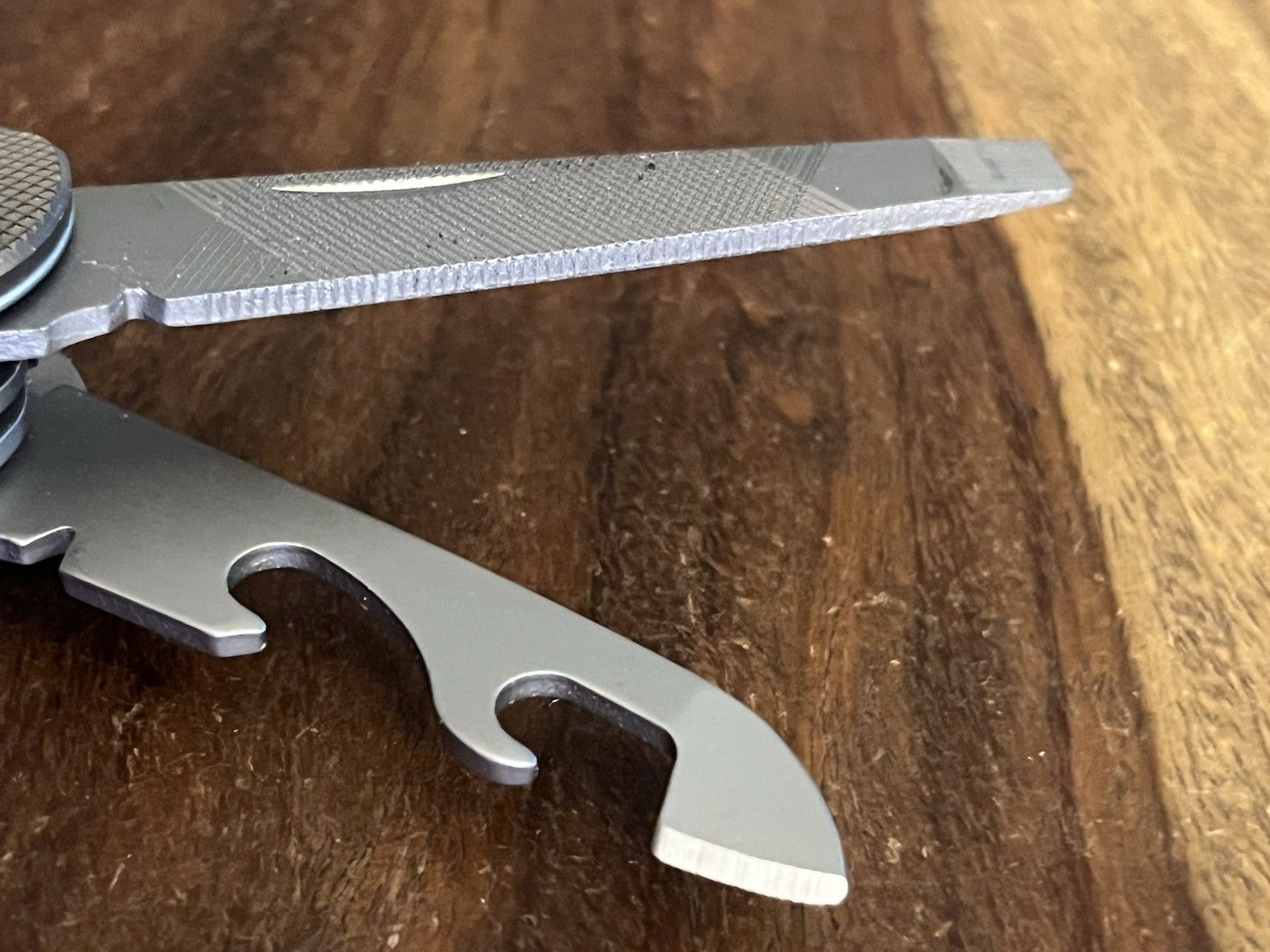 Explora Multitool Stainless Steel Knife Saw Pliers Etc. wSheath