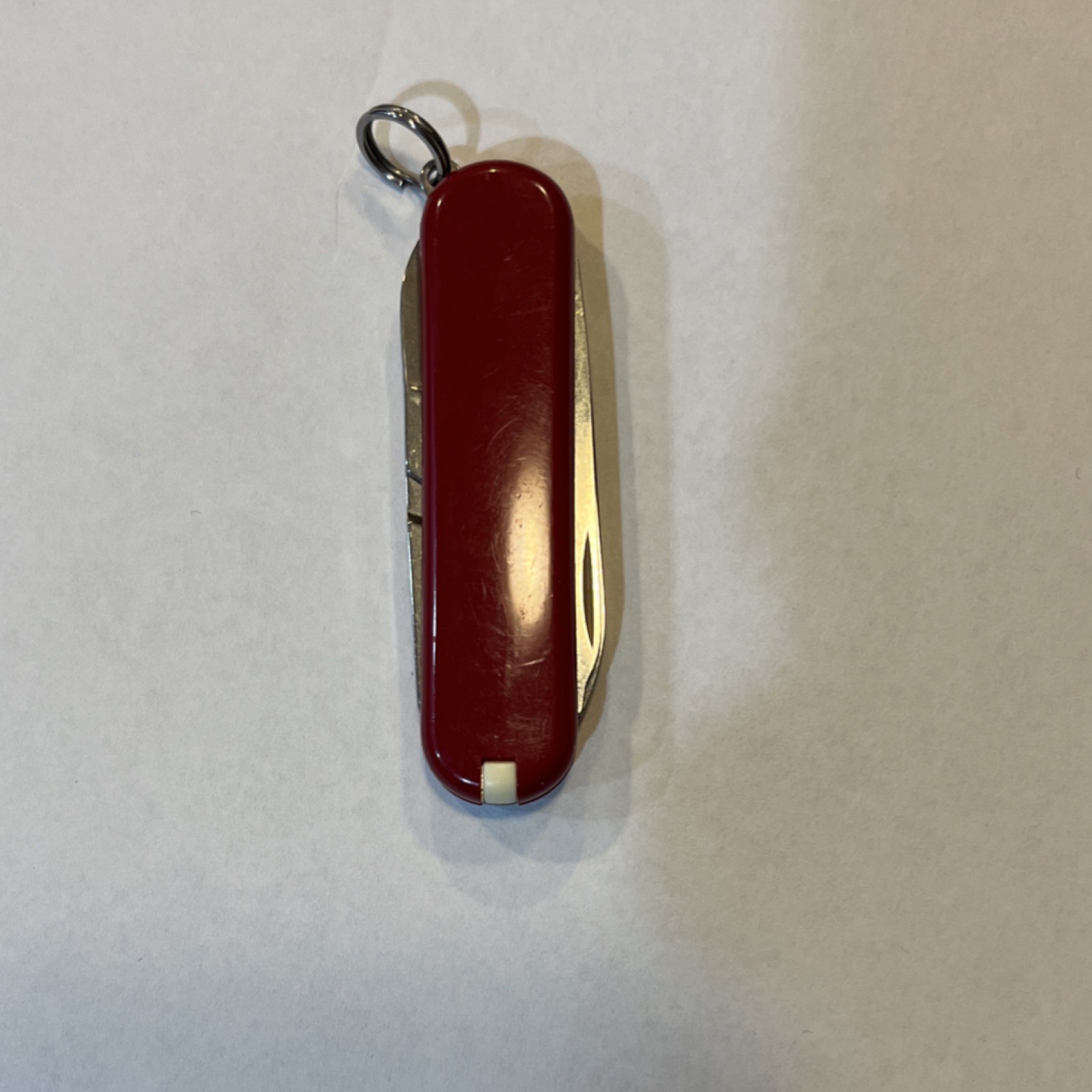 Victorinox Red Swiss Army Multi-Tool Knife, Scissors, File, Tweezers, Toothpick