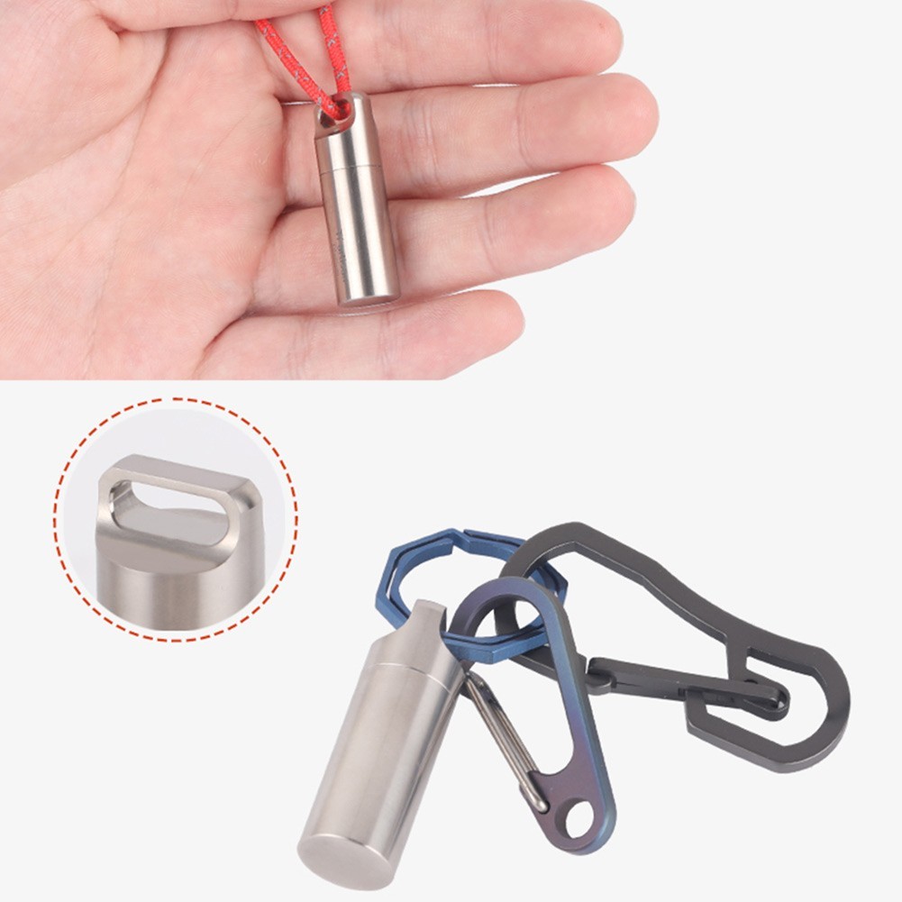 Outdoor Sports Container Storage Bin 9mm 13mm 17mm Connect To Keychains
