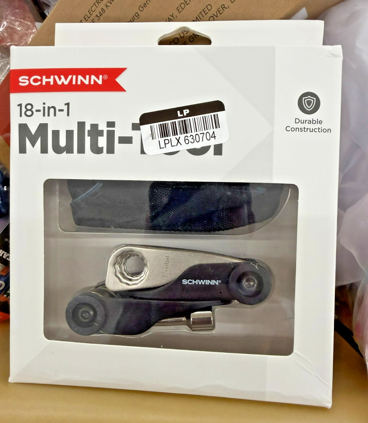Schwinn Bike 18 in 1 Multi-Tool Bicycle Repair Tire Lever Allen Keys Wrenches