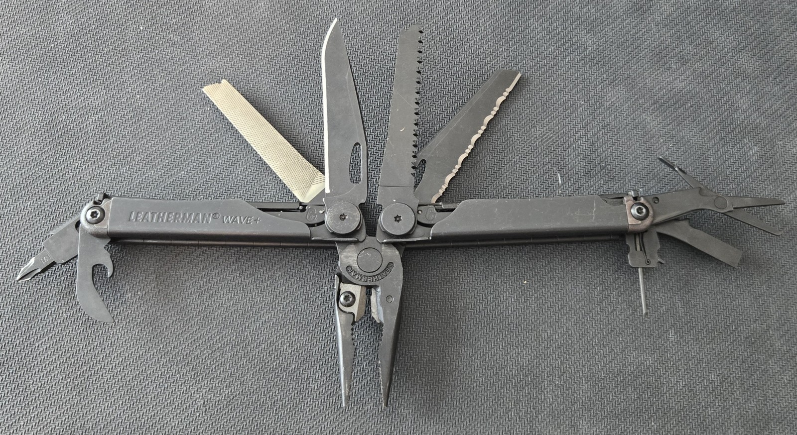 Leatherman Wave Plus + Multi-Tool, BLACK OXIDE! WITH SHEATH!