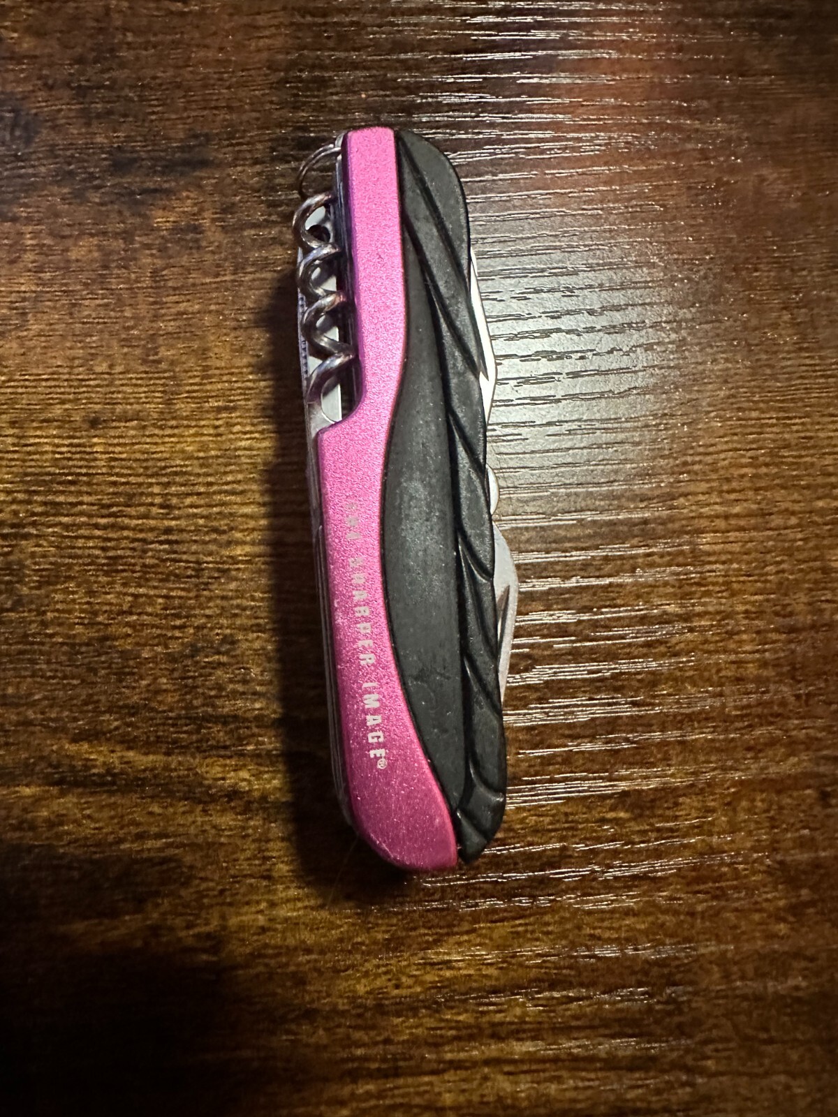 The Sharper Image Multi Tool Pocket Knife Pink