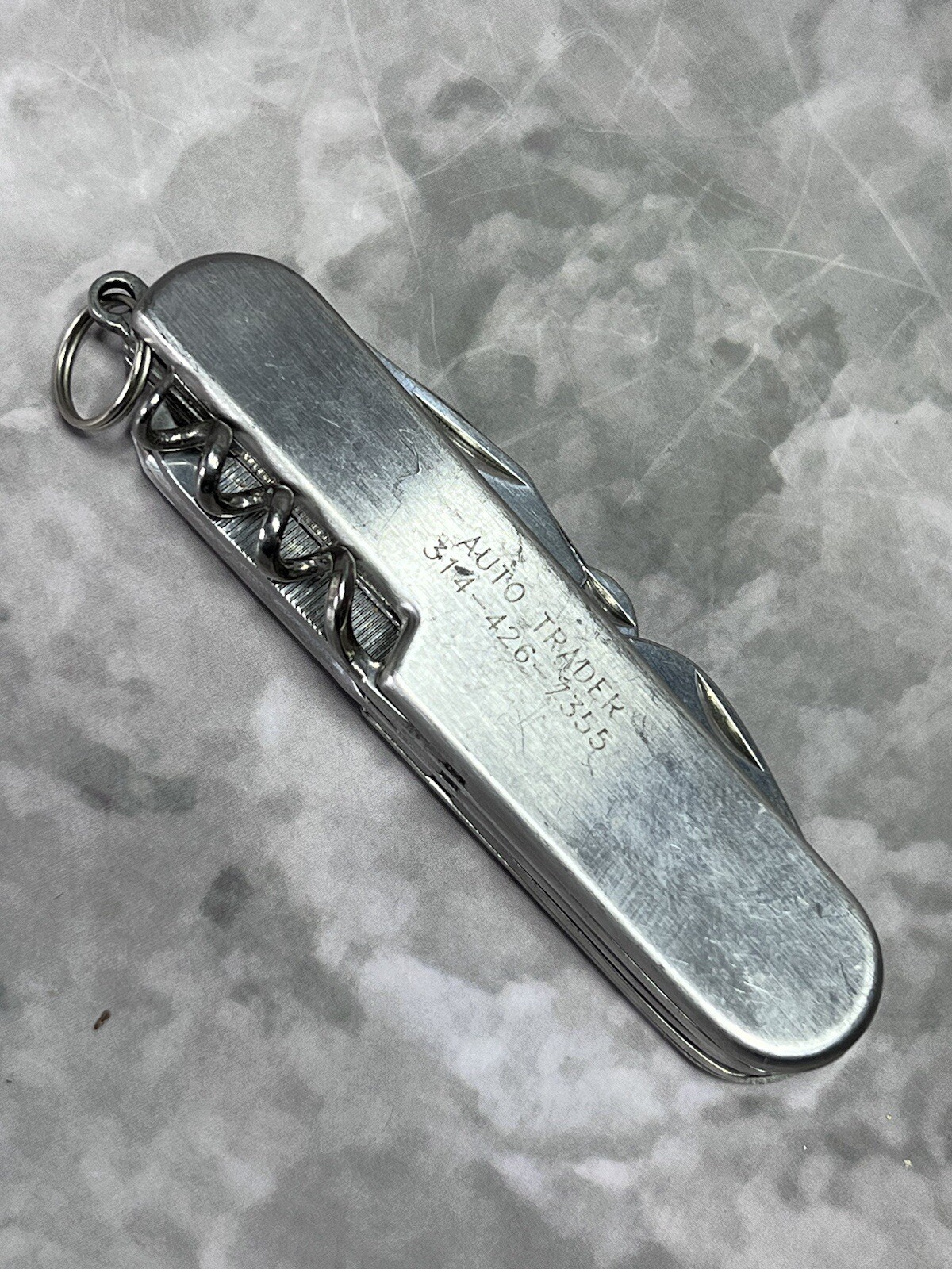 Auto Trader Multi Tool Pocket Tactical Camping Folding Army Knife #1696