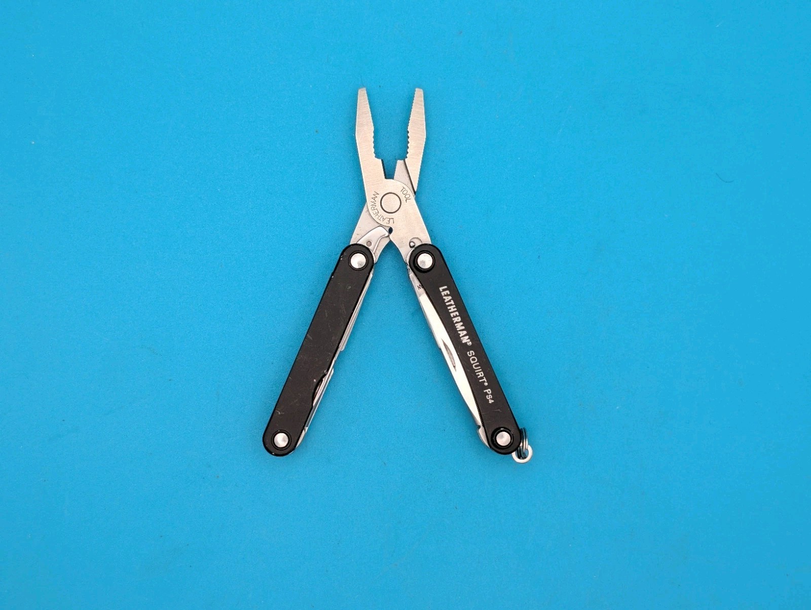 Leatherman SQUIRT PS4 Multi-Tool With Pliers Scissors Knife BLACK!