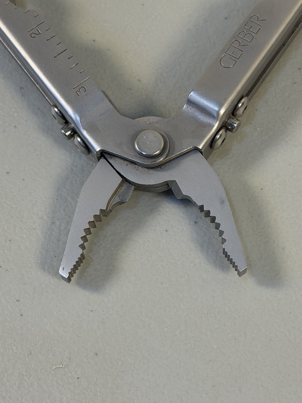VTG Rare Gerber Multi Plier Folding Multi Tool W/ Sheath Early Model Very Nice