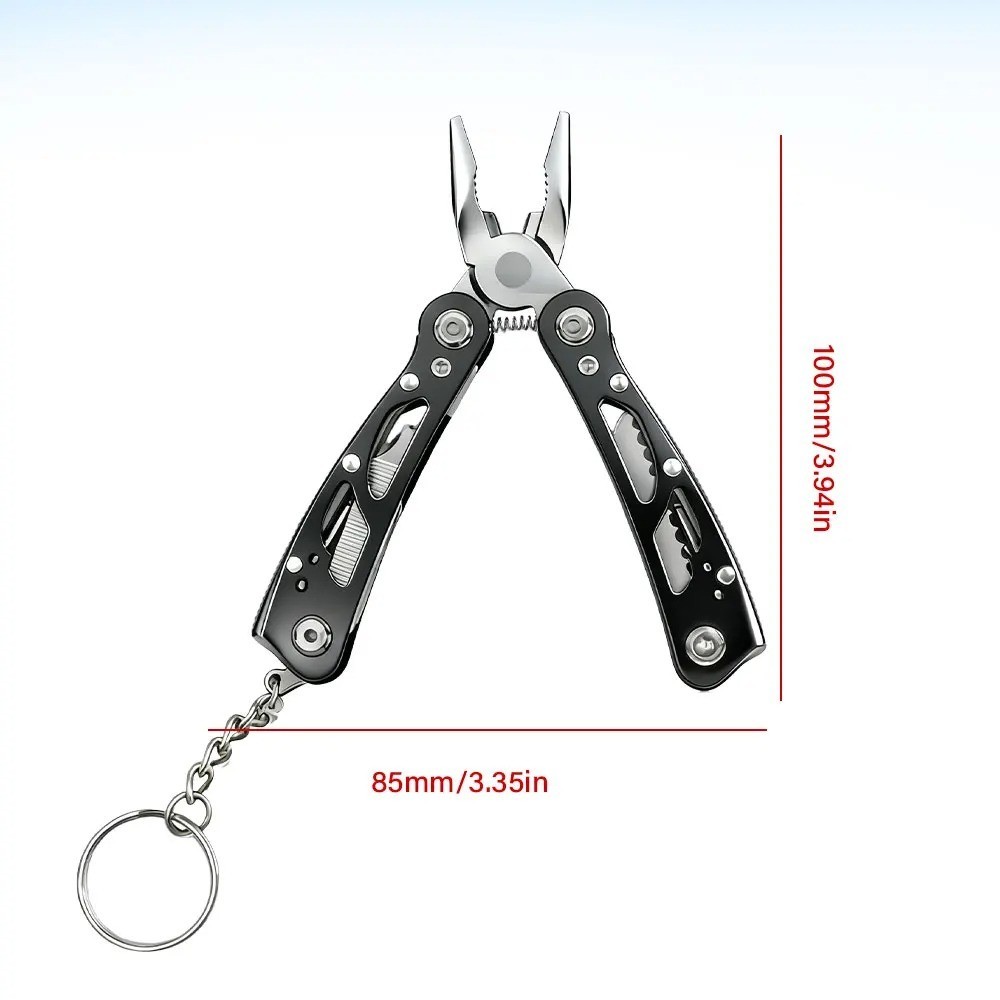 14-in-1 MINI Multitool Pliers Rugged & Practical Portable Pocket Camping Tools