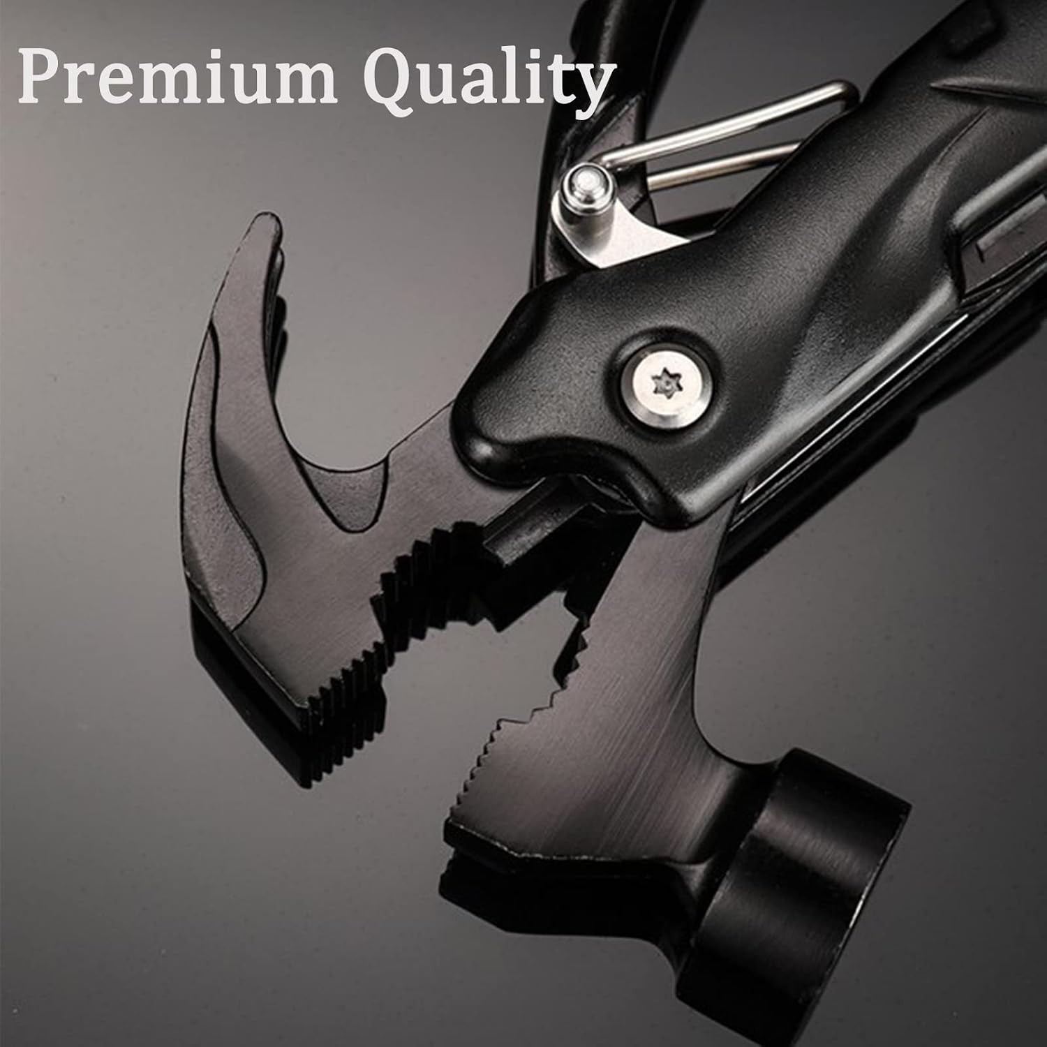 12 in1 Multi-Tool Mini Hammer Outdoor Camping Gear Survival Tool Gift for Men