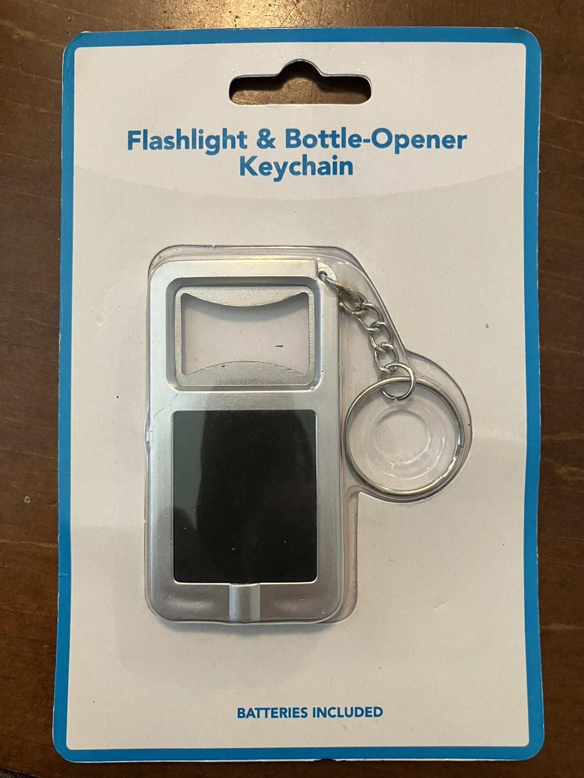 Key Chain Bottle Opener Led Flash Light Multi Tool Utility New Battery Included