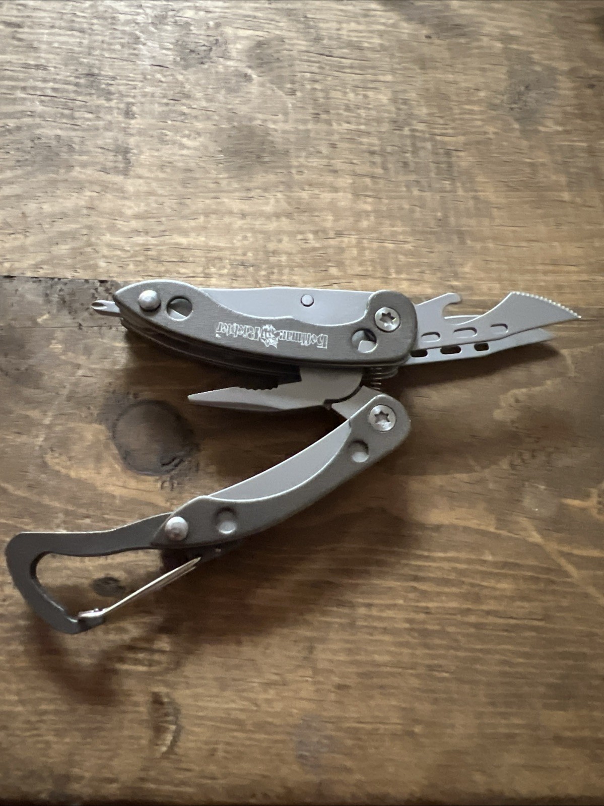 Hoffman Richter Mini Multitool 7-in-1 Knife Bottle Phillips Serrated Knife Plier