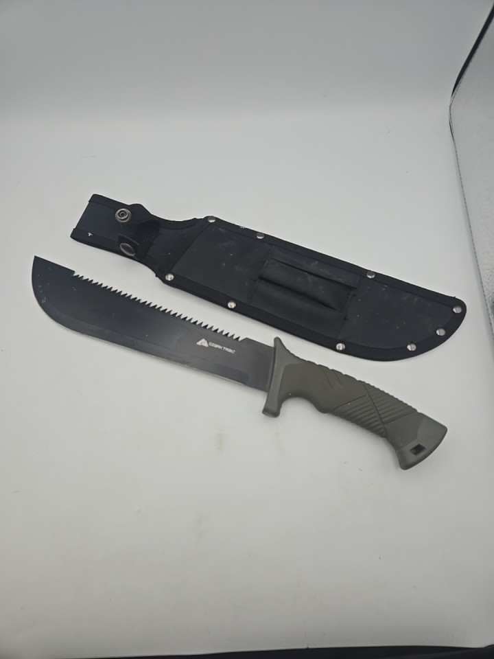 Ozark Trail 10″ Machete with Saw Teeth, Model 5031 Used