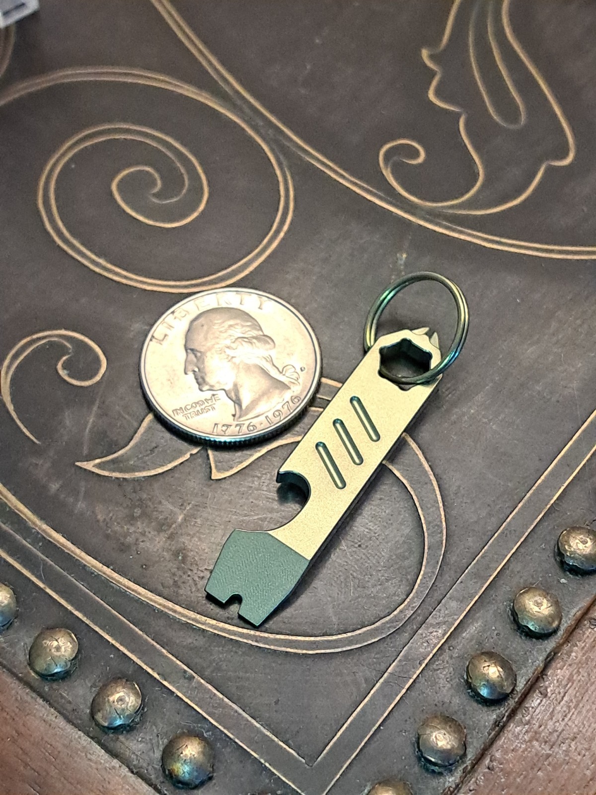 Mini EDC Keychain Multi-Tool Bottle Opener
