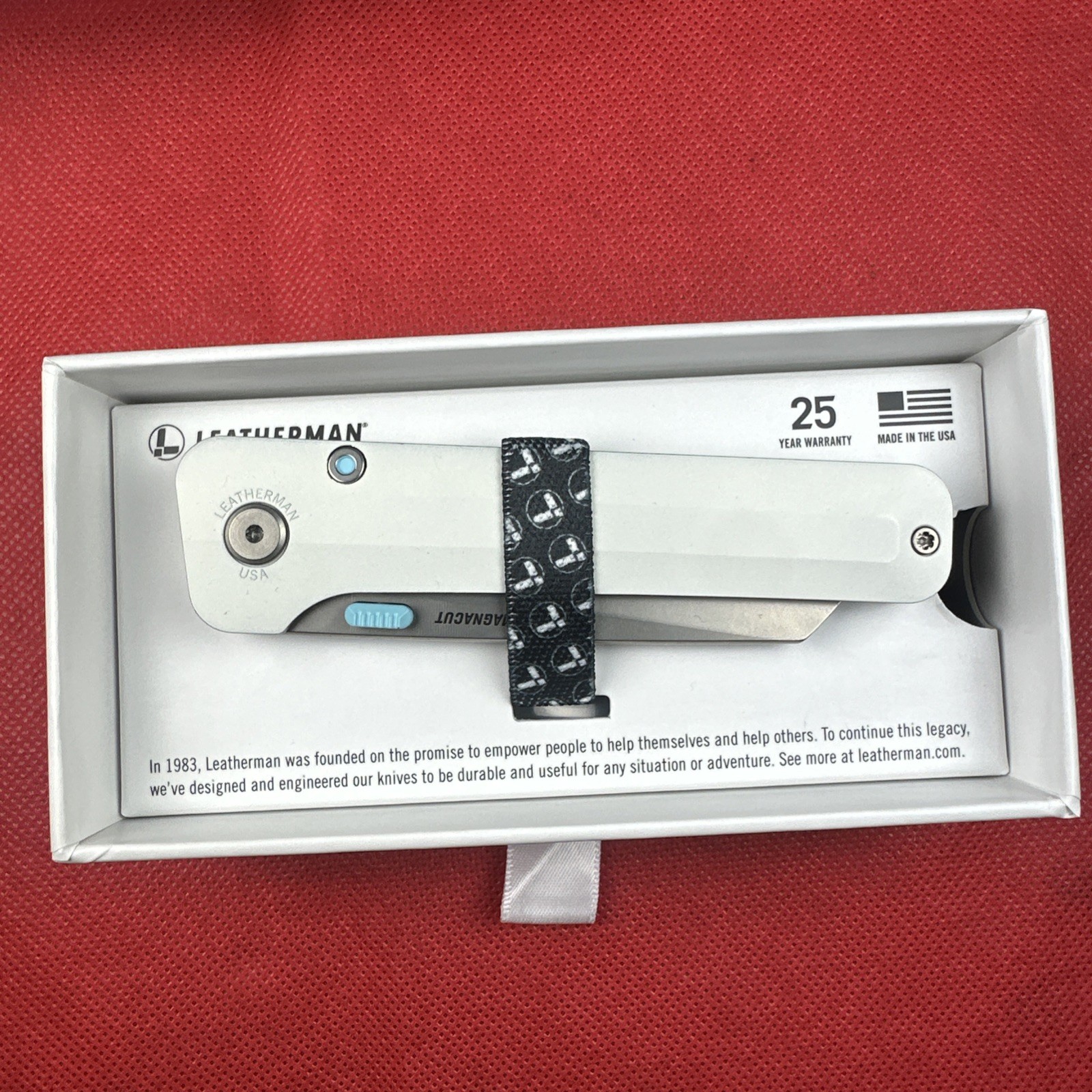 Retired Alpine Leatherman Glider Folding Knife, MagnaCut Blade