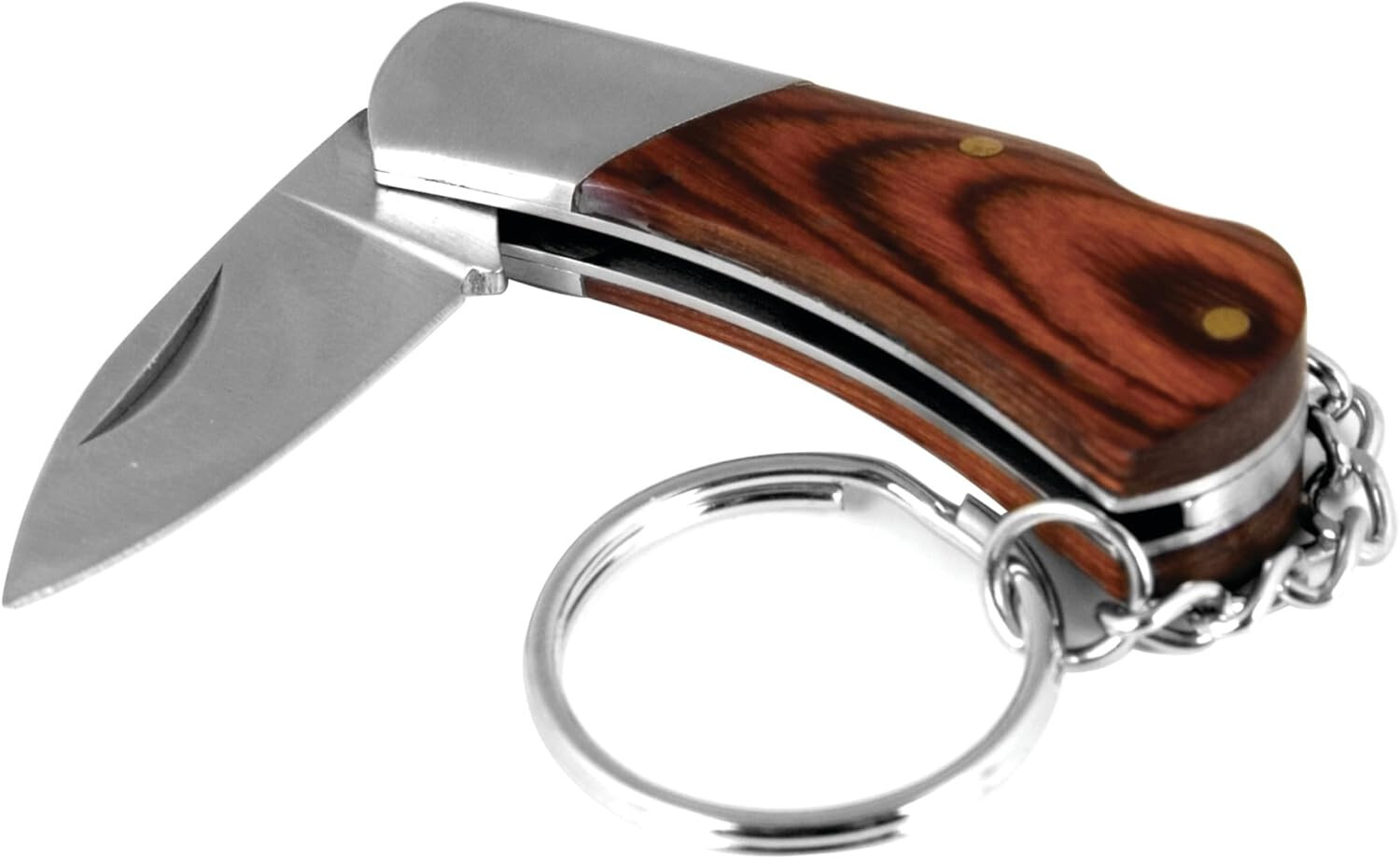 Performance Tool W3209 Pocket Knife with Wood Handle – NEW