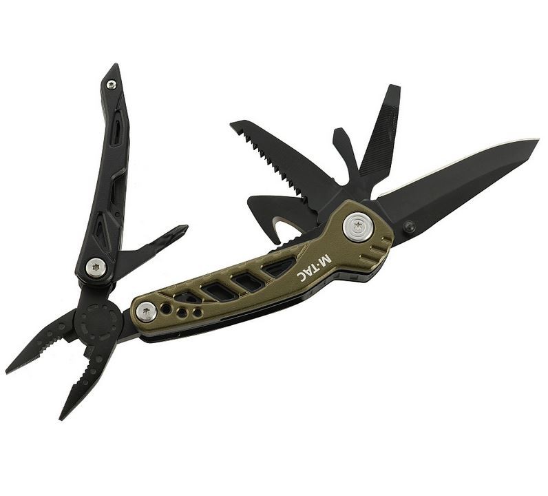 M-Tac Multitool Type 2 Pliers Knife Screwdriver Stainless Compact Outdoor