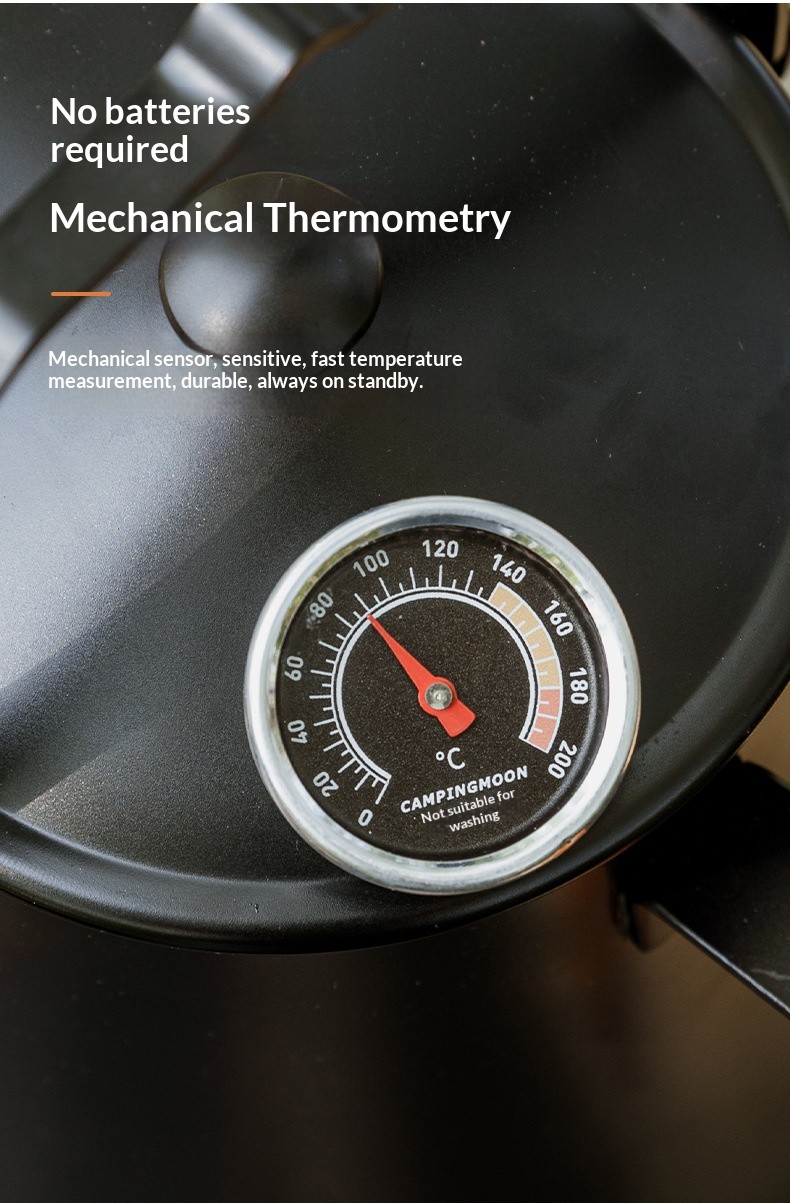 304 stainless steel mechanical baking water temperature food thermometer