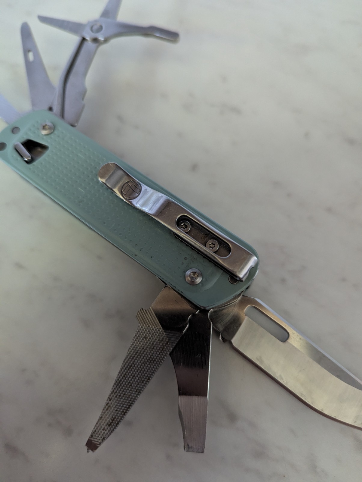 Leatherman Free T4 Aqua Great Shape Great Condition