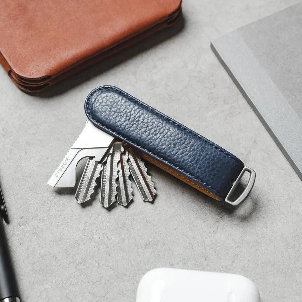 Multifunctional EDC Keychain Multitool – Stainless Steel 5-in-1 Key Organiser…