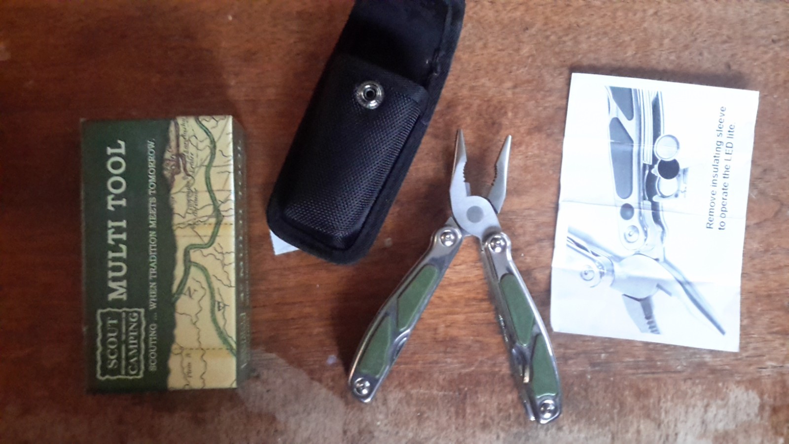 scout camping multitool 24540