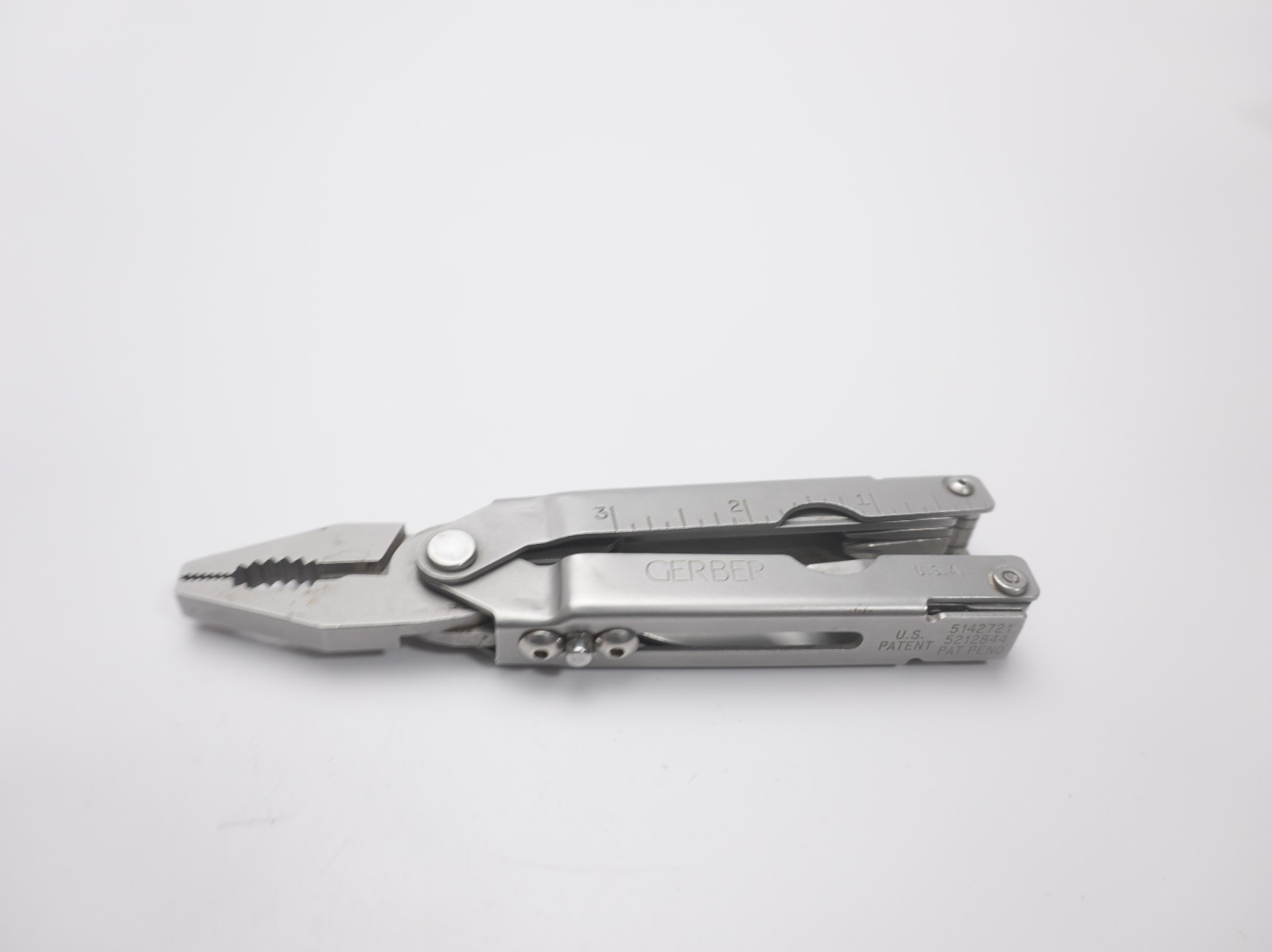 Vintage Gerber Multi Tool USA Blunt Nose Pliers Pat. 5142721 5212844 Stainless
