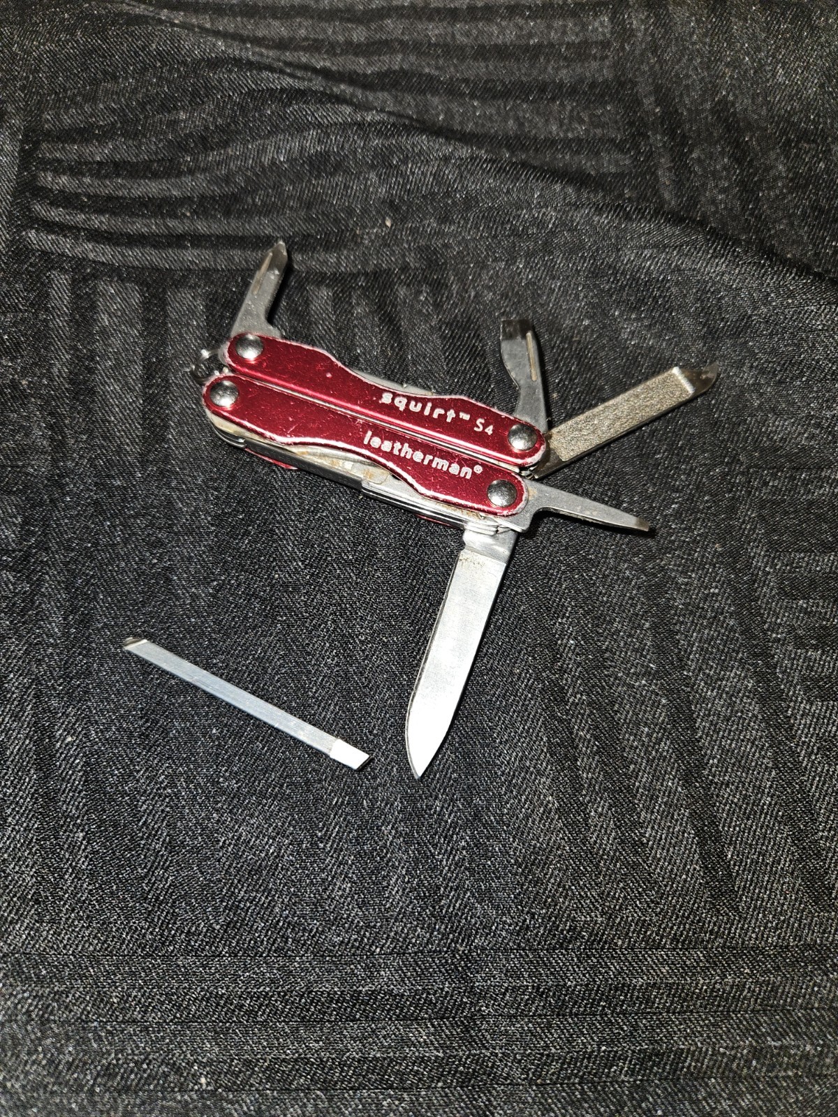 Vintage Leatherman Squirt S4 Multi-Tool Key Ring RETIRED Excellent!! ~with…