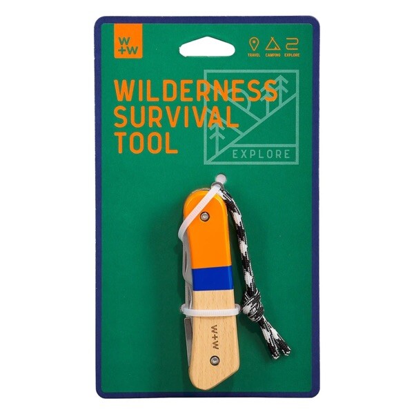 Wild + Wolf Wilderness Survival Tool NWT