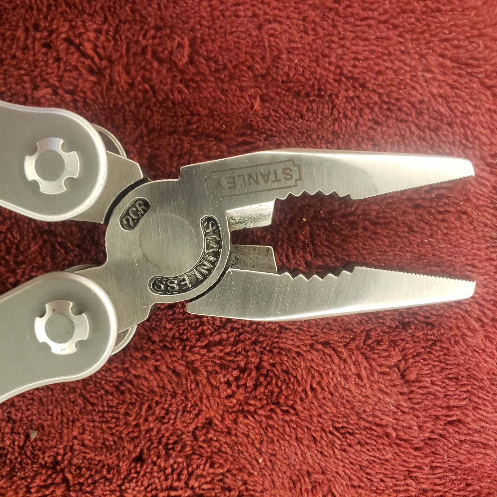 Stanley 12-In-1 Multi-Tool Knife 12 Tools, Nylon Sheath 84519K
