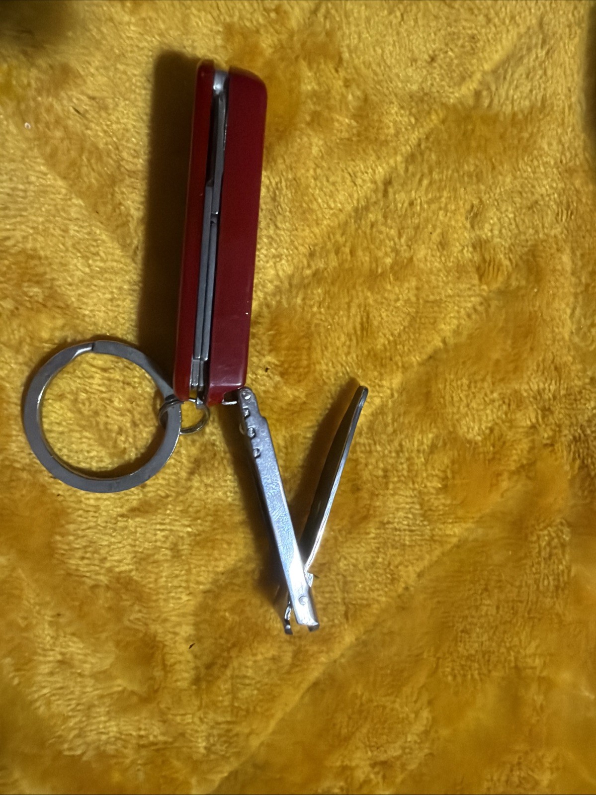 Multitool Key Chain With Nail Clippers