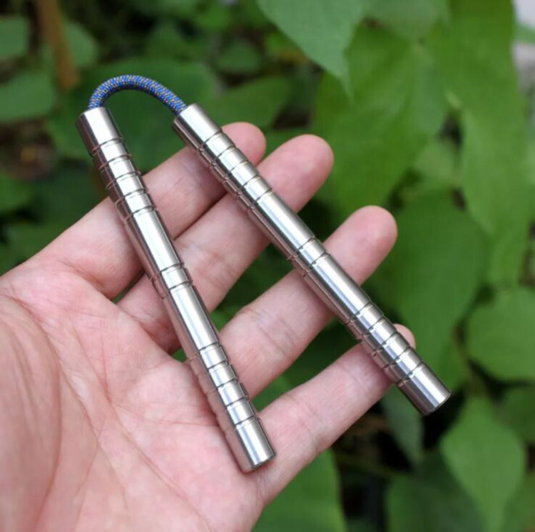 Titanium Thumb Sticks Finger Training EDC Tool Extreme Sports Art Hand Fidget