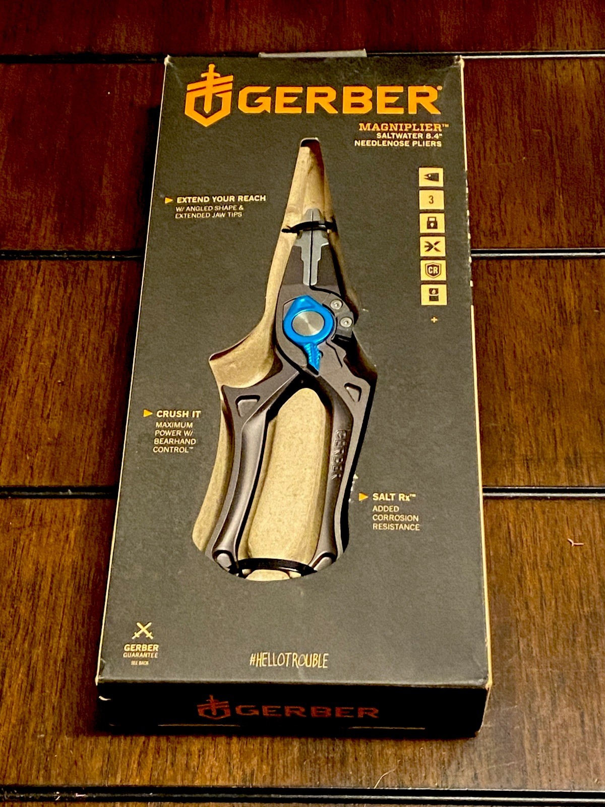 NEW GENUINE Gerber Magniplier Saltwater 8.4″ Needle Nose Multi Tool Pliers