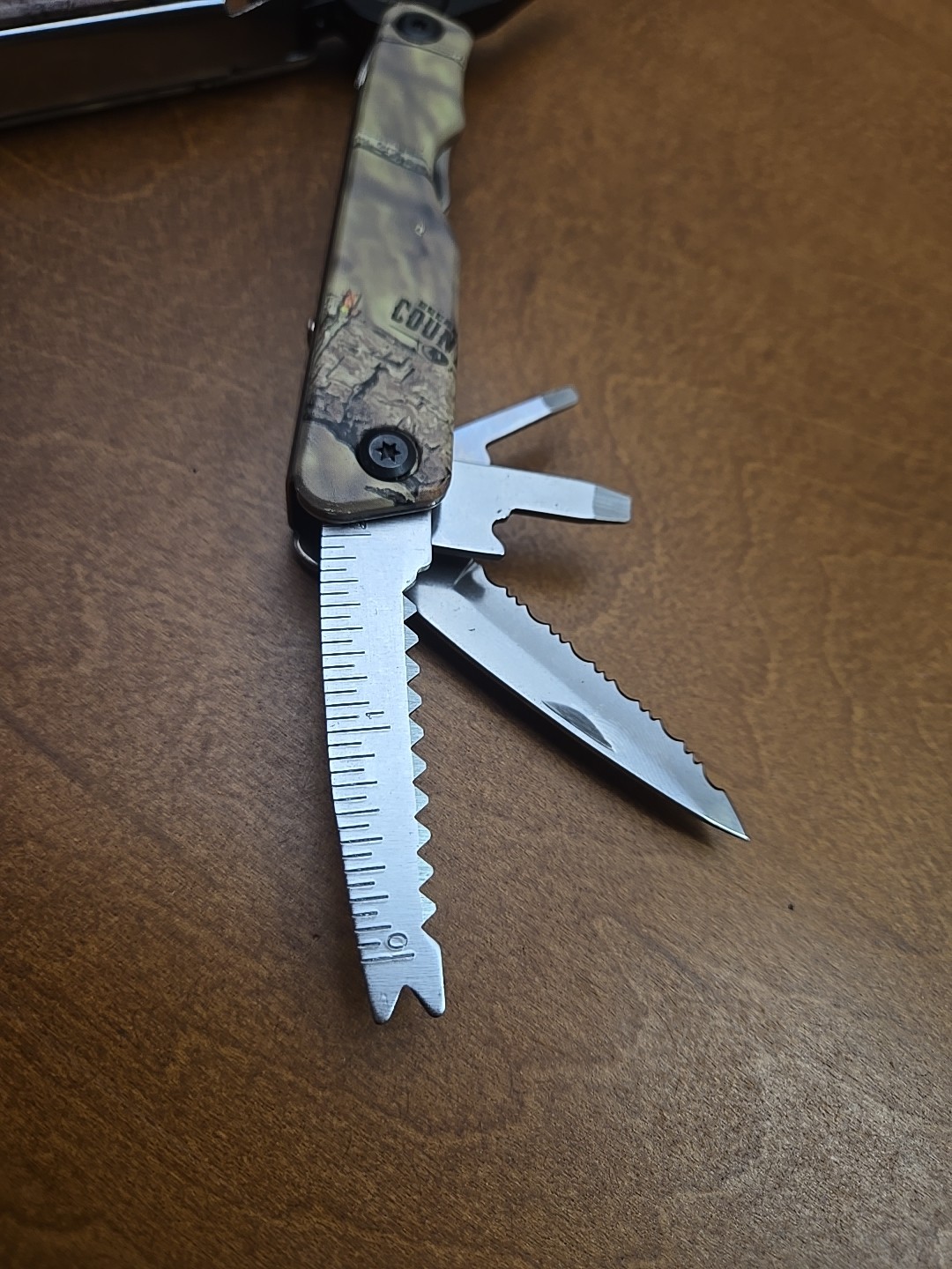 MOSSY OAK 13-in-1 Folding Multi Tool Plier Portable Pocket Knife for Camping USA