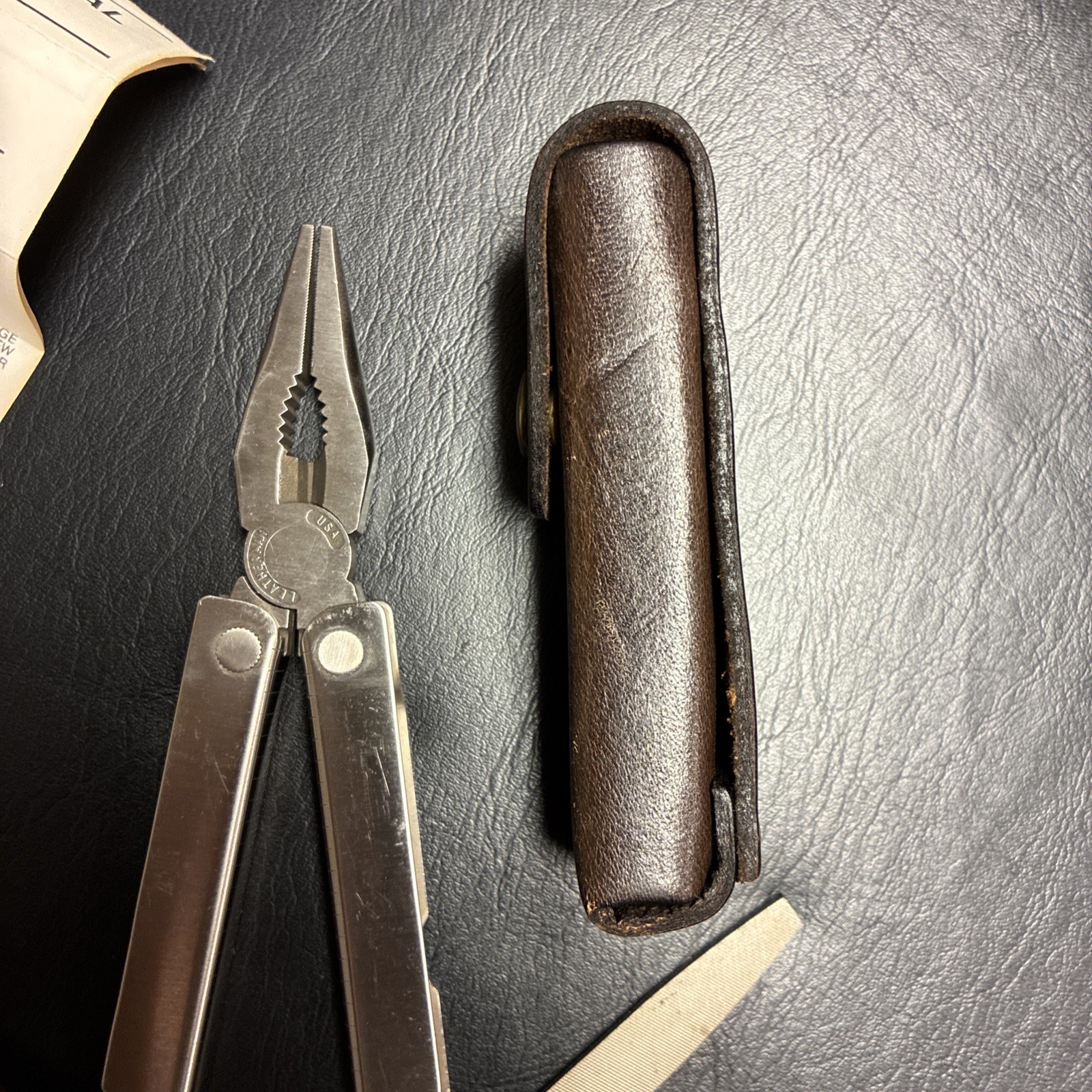 LEATHERMAN USA 1st RunUS PAT 4238862 POCKET SURVIVAL TOOL Multitool Portland OR