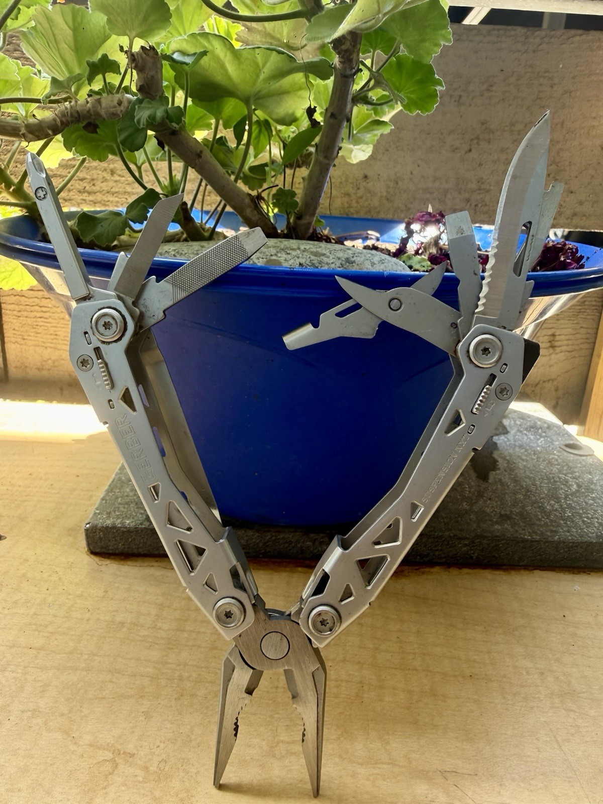 Gerber Suspension NKT Multi-Tool Pliers Knife with Pocket Clip USA Made Vintage