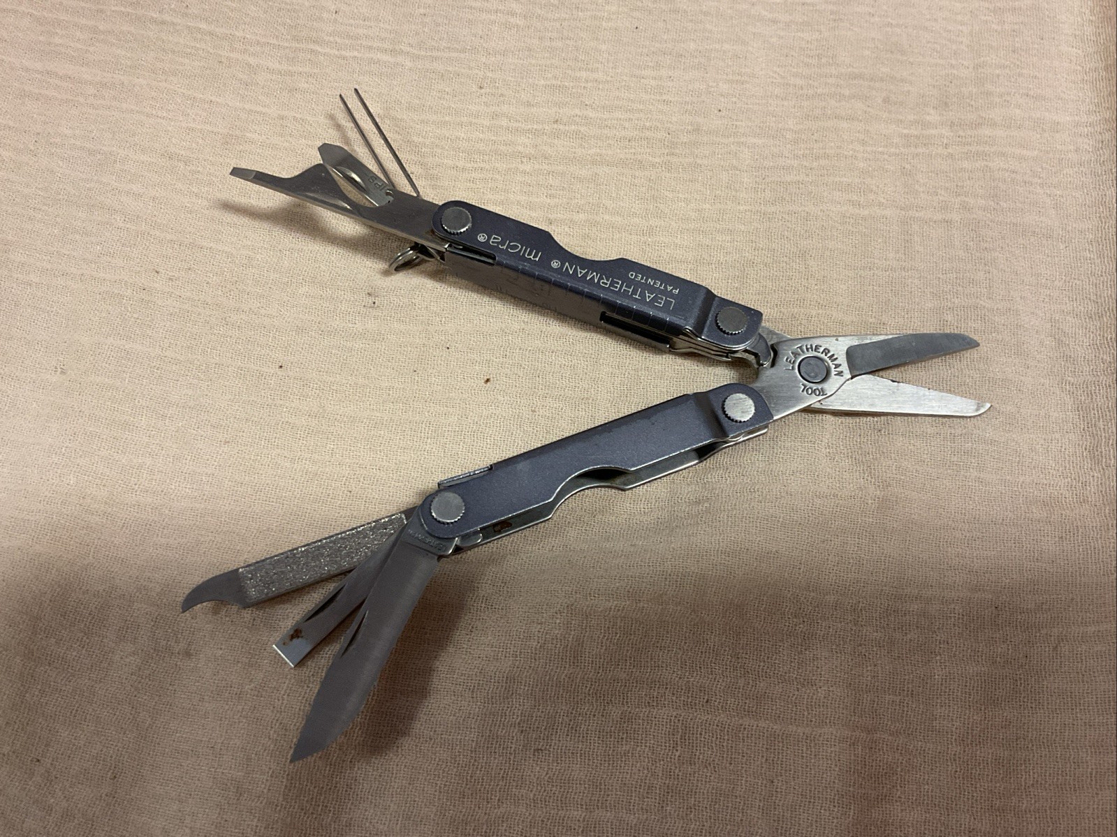 Leatherman Micra Multi-Tool – Stainless Steel – July, 2003 Production Dated