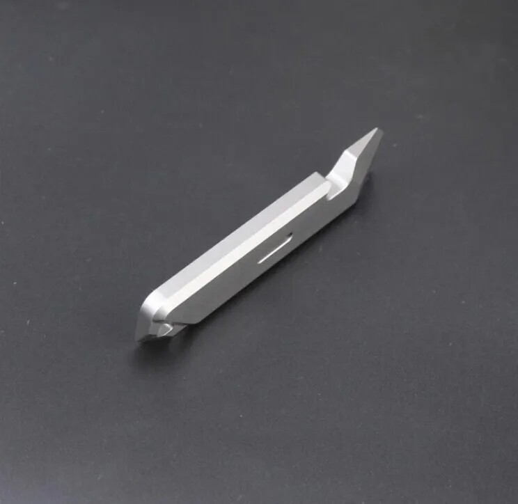 TC4 Titanium Crowbar Pry Bar Underreach EDC Tool Pocket Bottle Opener Pendant