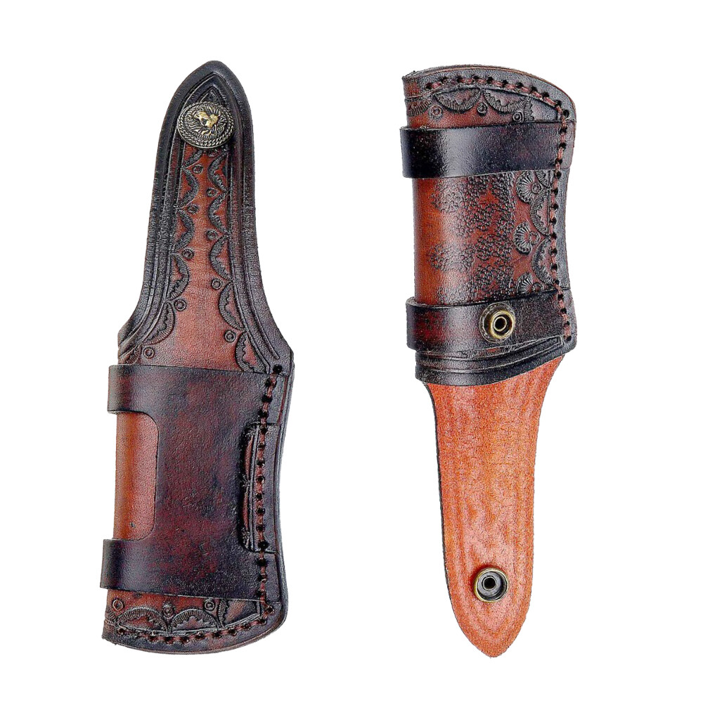 Handmade Knife Sheath Multi tool Sheath fits Leatherman Rebar