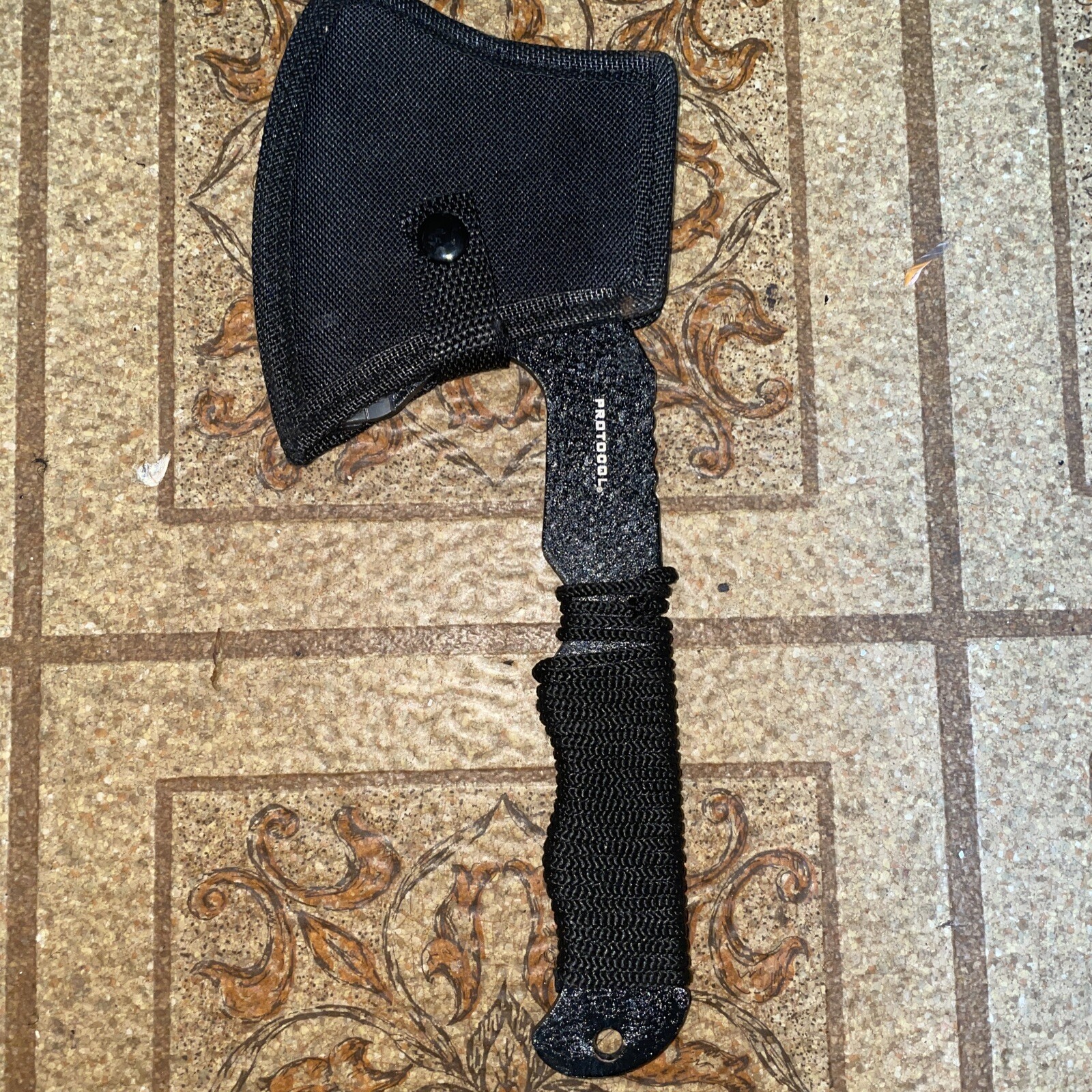 Protocol Hatchet Multi-Tool Flat 10 Ounces Rope Cutter Box Wrenches Sharp!