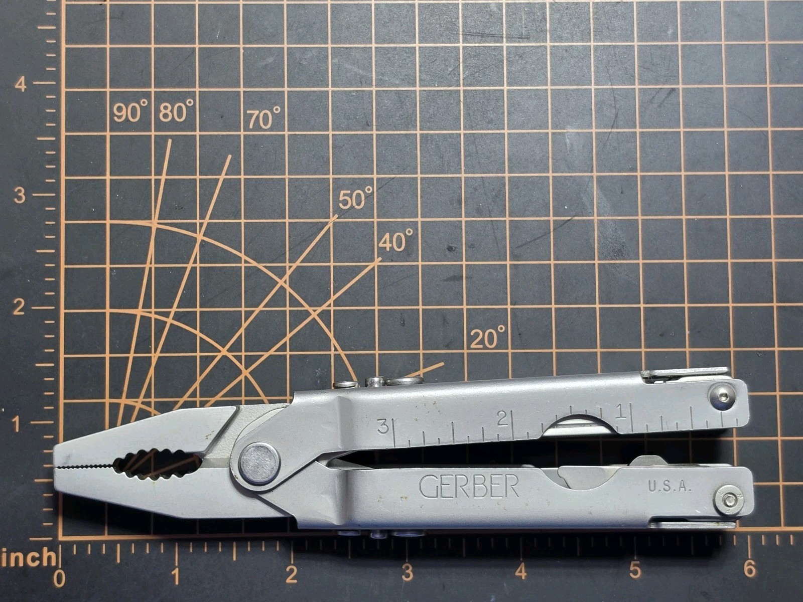 Gerber Multi-Plier Retractable Mr Pinchy Jaws MP600 w/Sheath 1991 Retired Rare