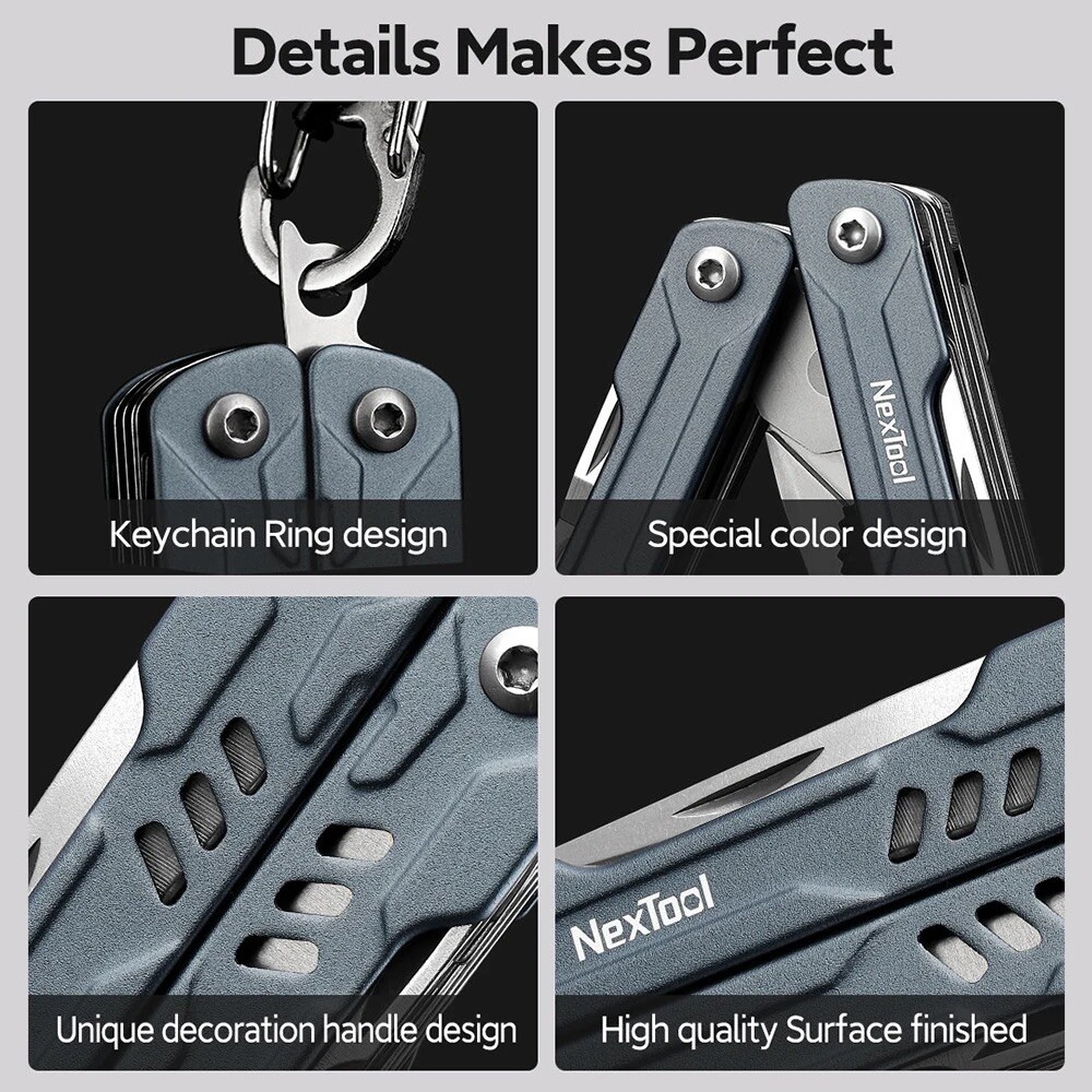 Nextool Mini Sailor Pliers 11-in-1-Multi-Function Pocket Multi-tool Wire Cutters