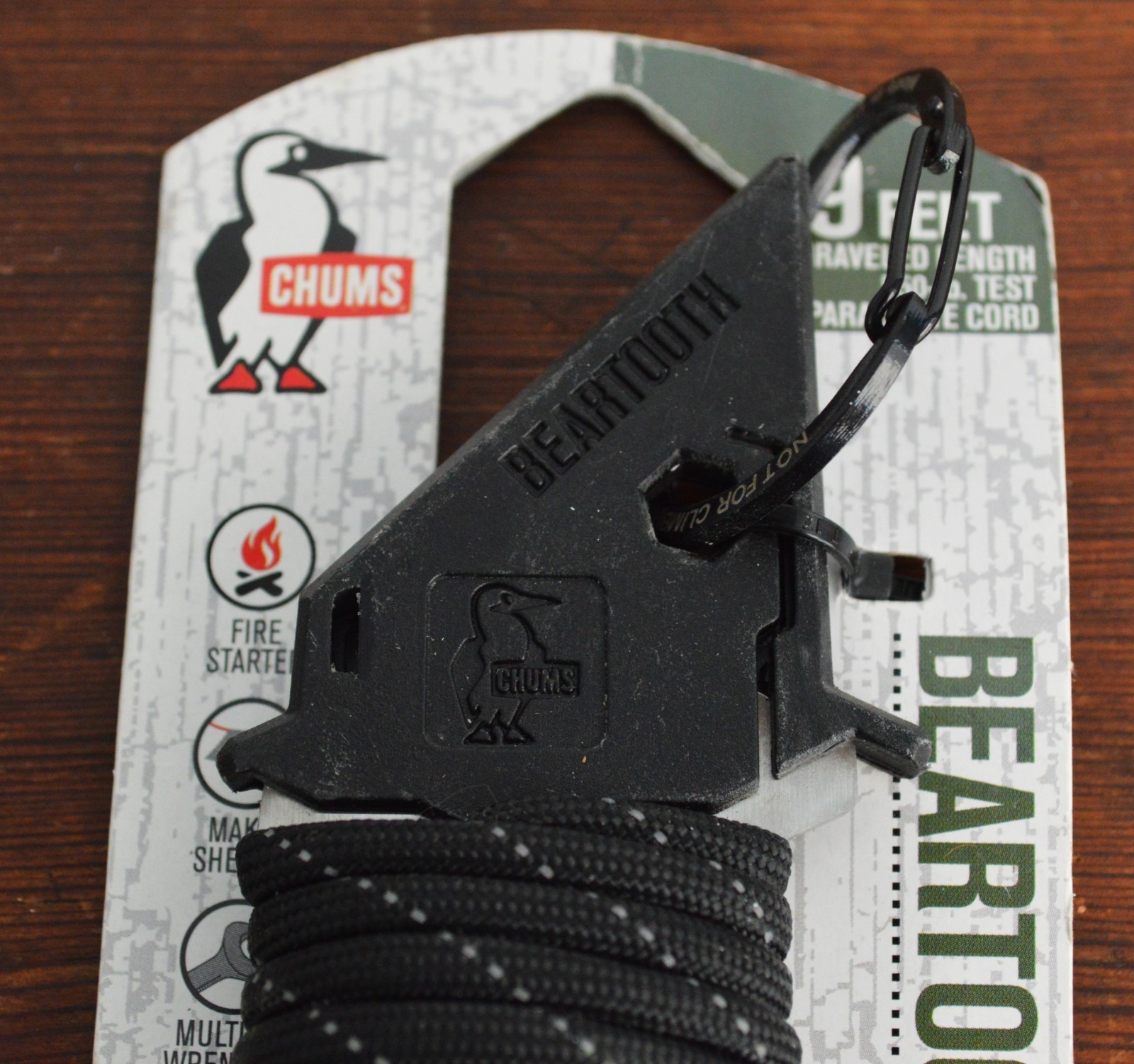 Chum Outdoors Bearfoot Survival Tool NIP