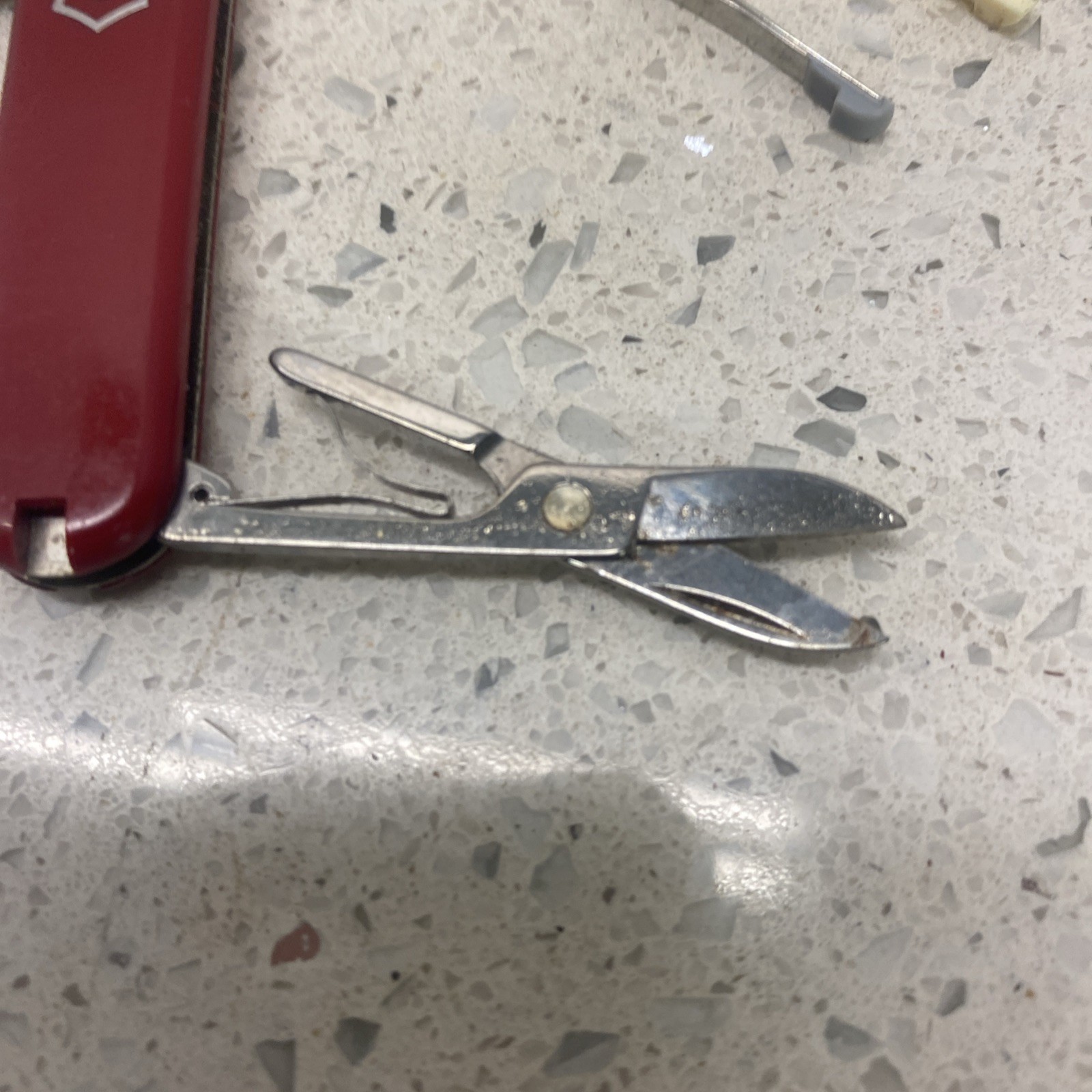Victorinox Small Knife, Scissors, Nail File, Tweezers & Toothpick