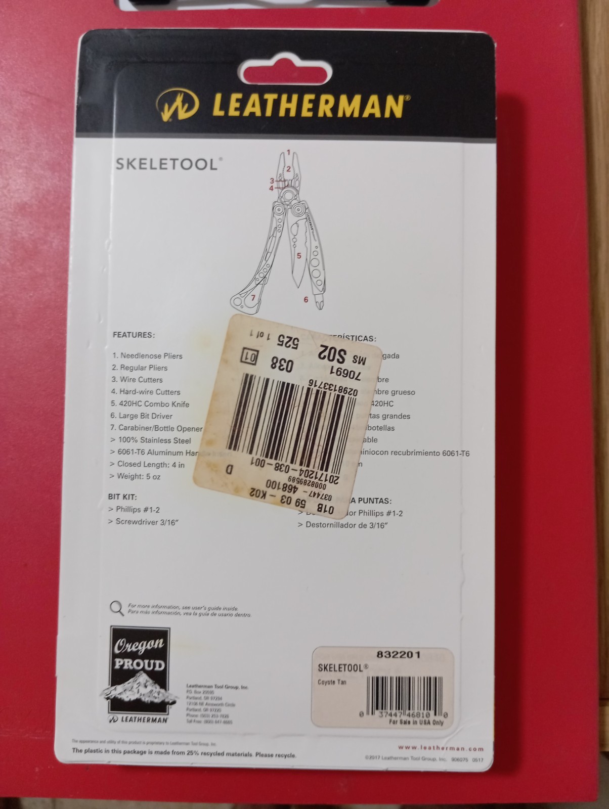 🔥🔥🔥 Leatherman Style CS Black Retired Used Multi Tool Collectable Keychain