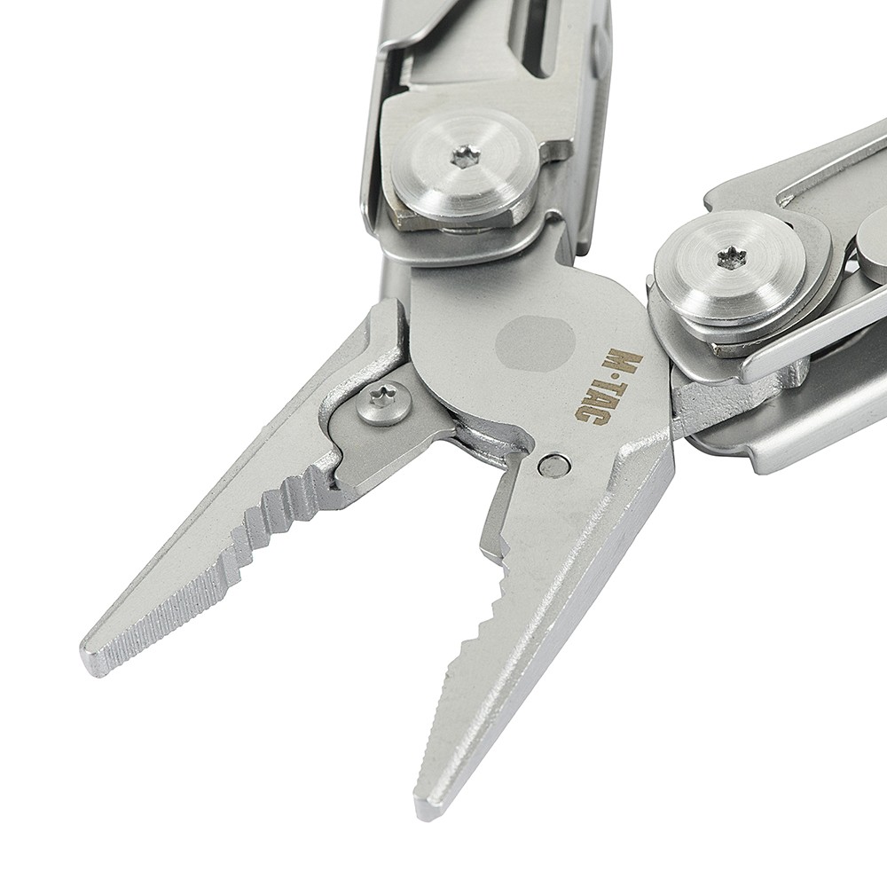 M-Tac Multitool Type 3 Pliers Knife Saw Scissors Screwdriver Stainless Steel Case