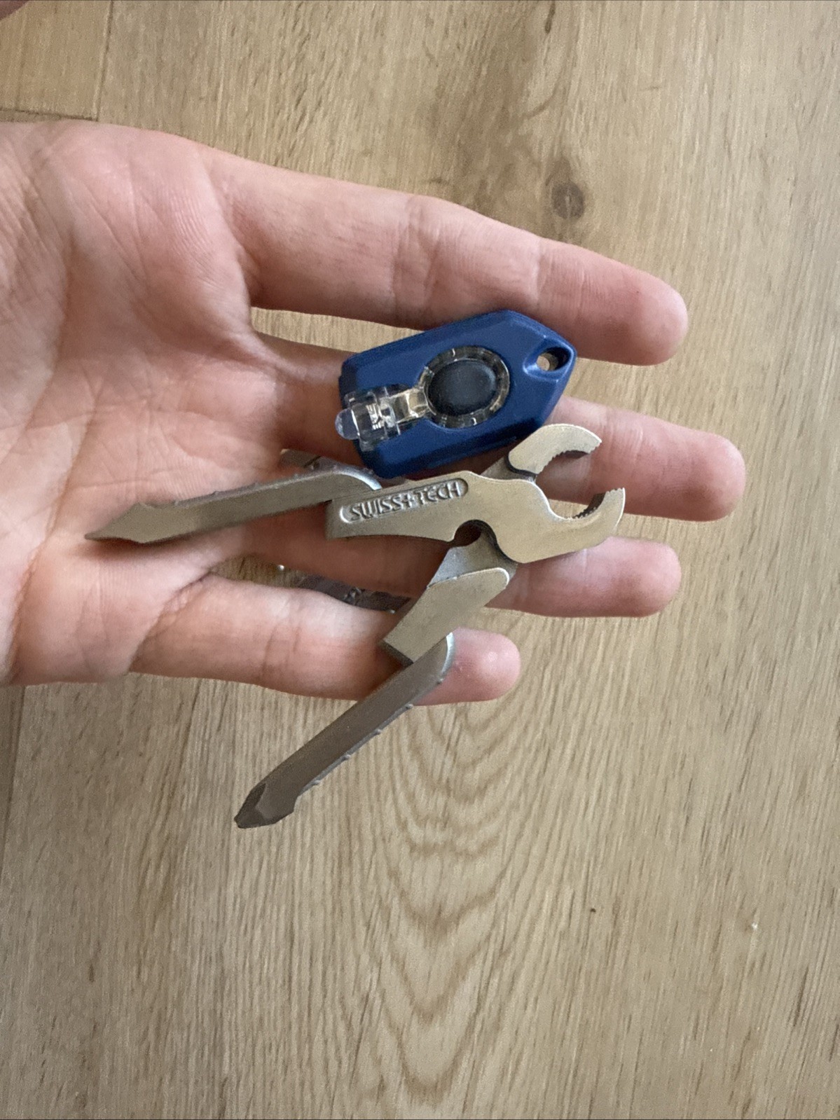 Swiss+Tech Keychain Multi-Tool Lot Micro-Max 19-in-1 & Micro-Tech 6-in-1 Pliers