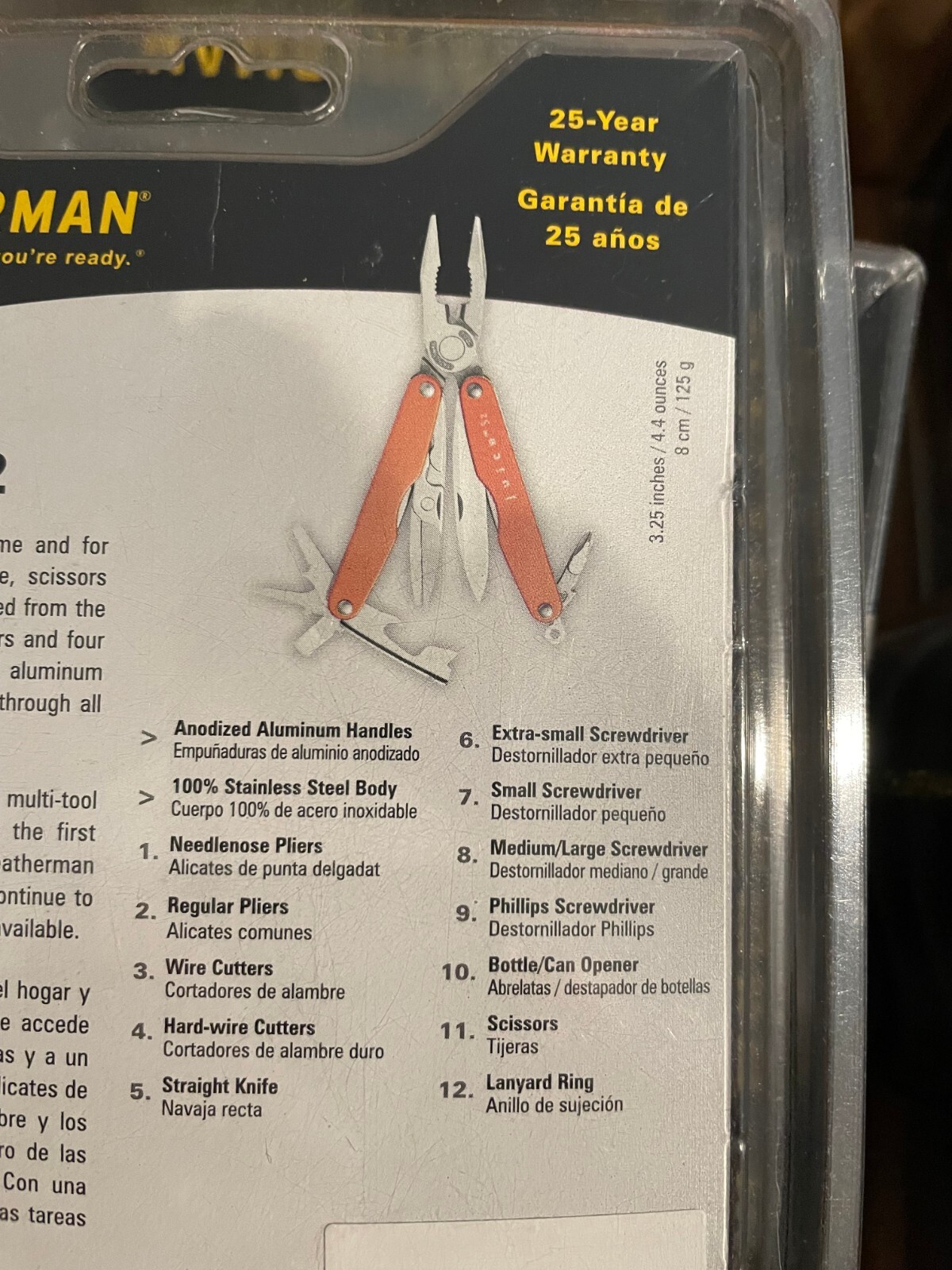 Brand new Leatherman Juice s2 orange -New in Factory Sealed Clamshell