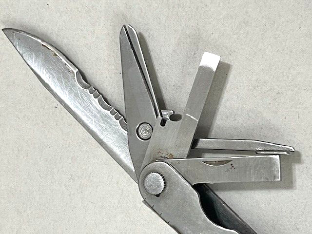VINTAGE LEATHERMAN Multi Tool Stainless Steel USA Discontinued – Great condition
